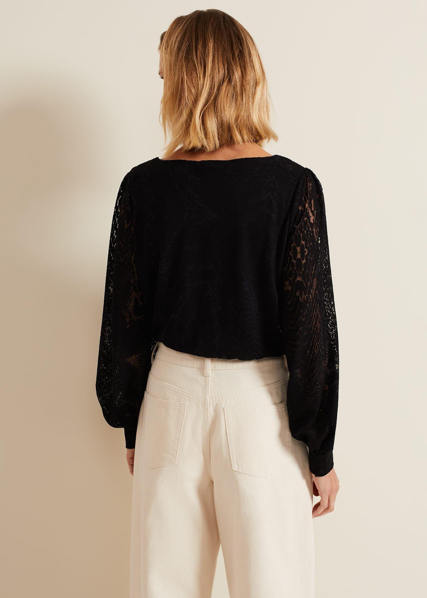 Azarliah Snake Burnout Top