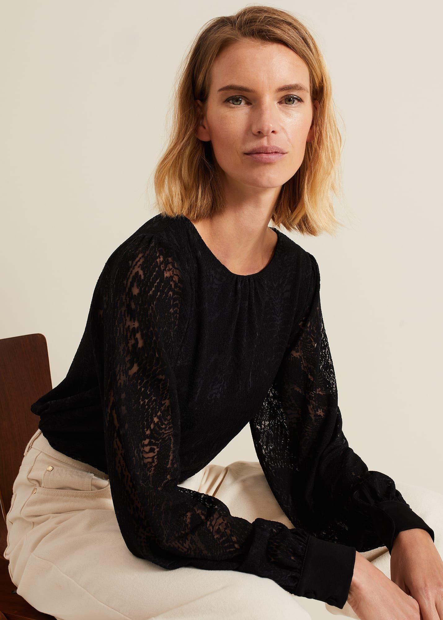 Azarliah Snake Burnout Top