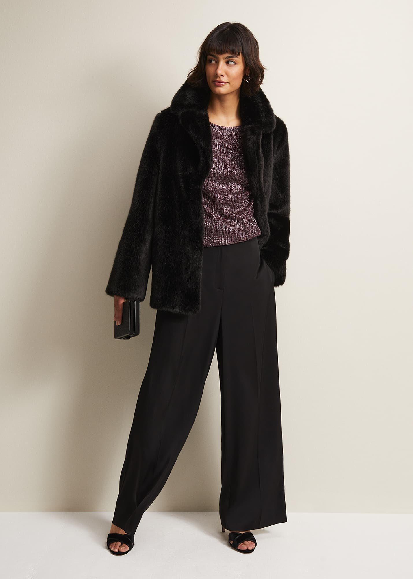 Alix Sparkly Plisse Top