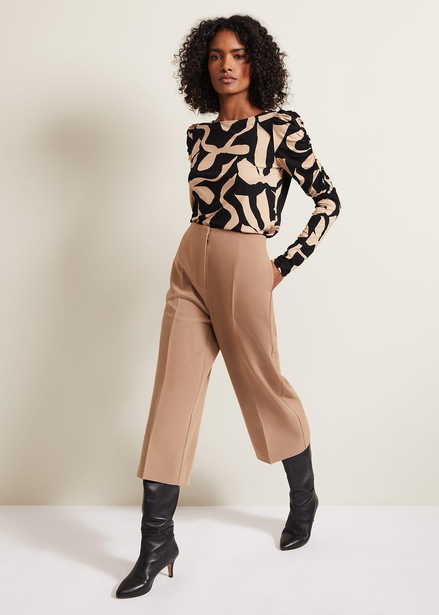 Rosalita Bow Print Top