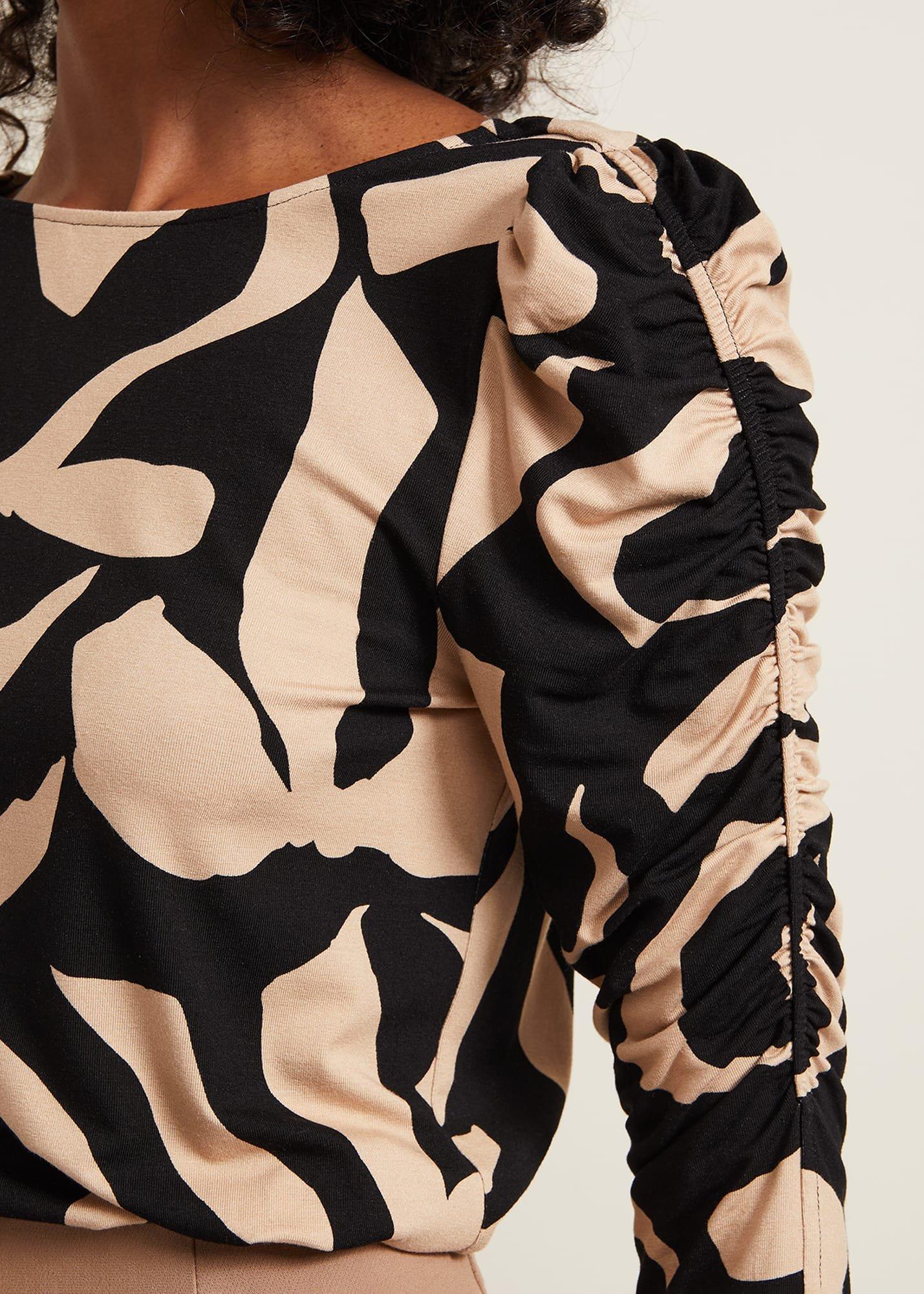Rosalita Bow Print Top