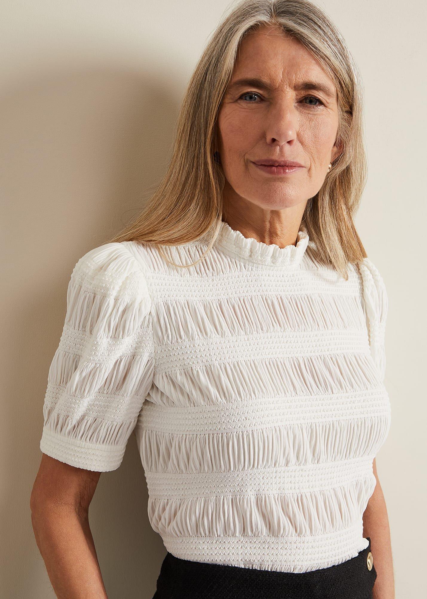 Samiha Textured Top