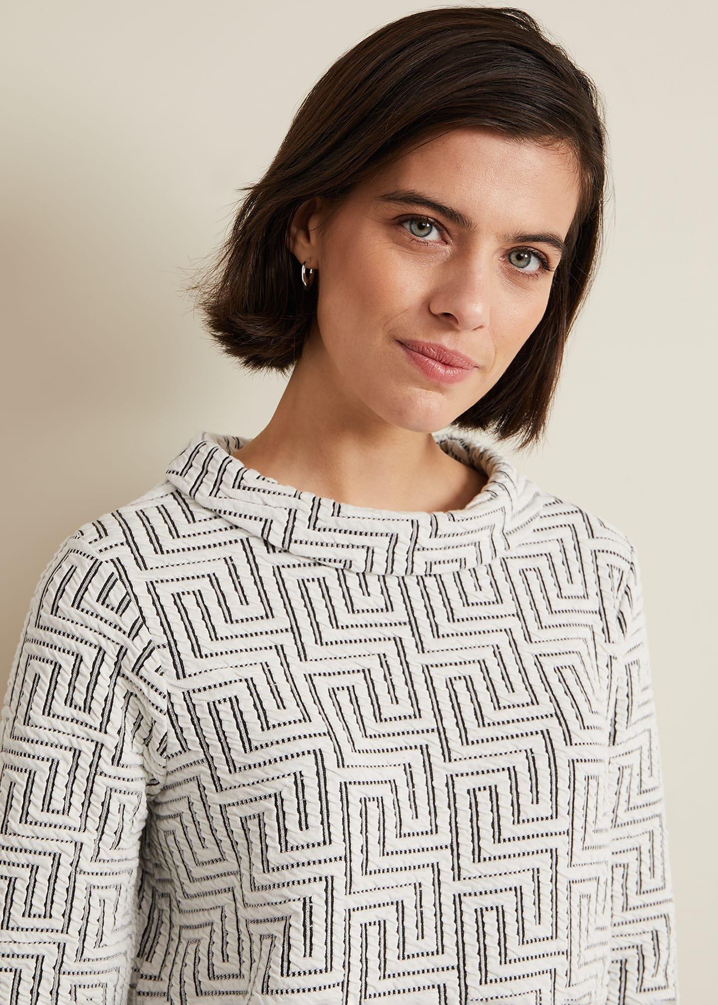 Rena Textured Top