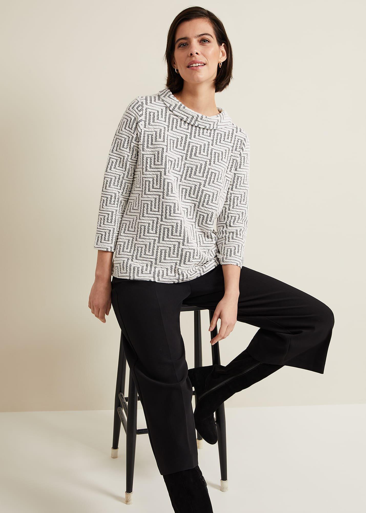 Rena Textured Top