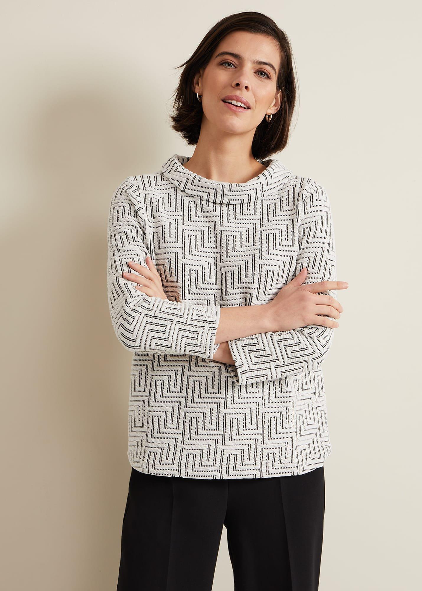 Rena Textured Top