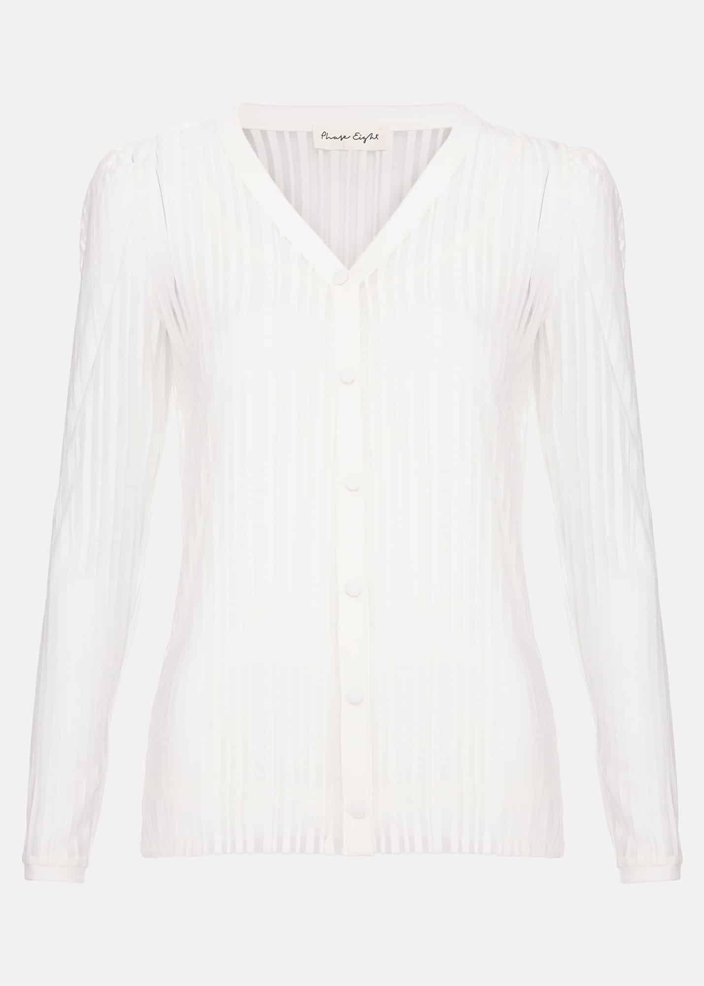 Loraine Linear Burnout Top