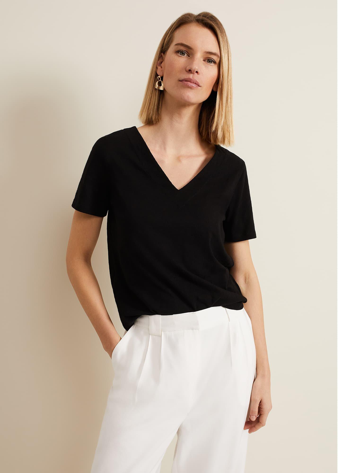 Elspeth V Neck Top