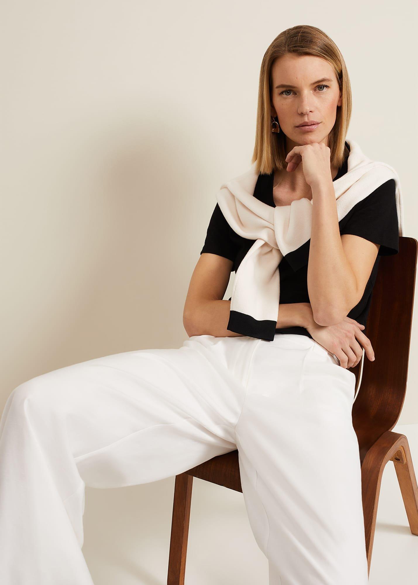 Elspeth V Neck Top