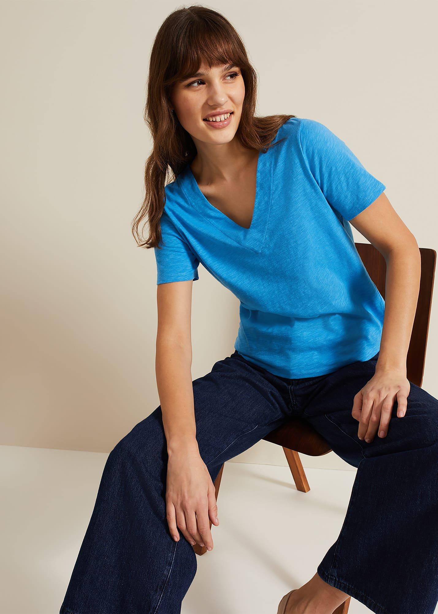 Elspeth V Neck Top