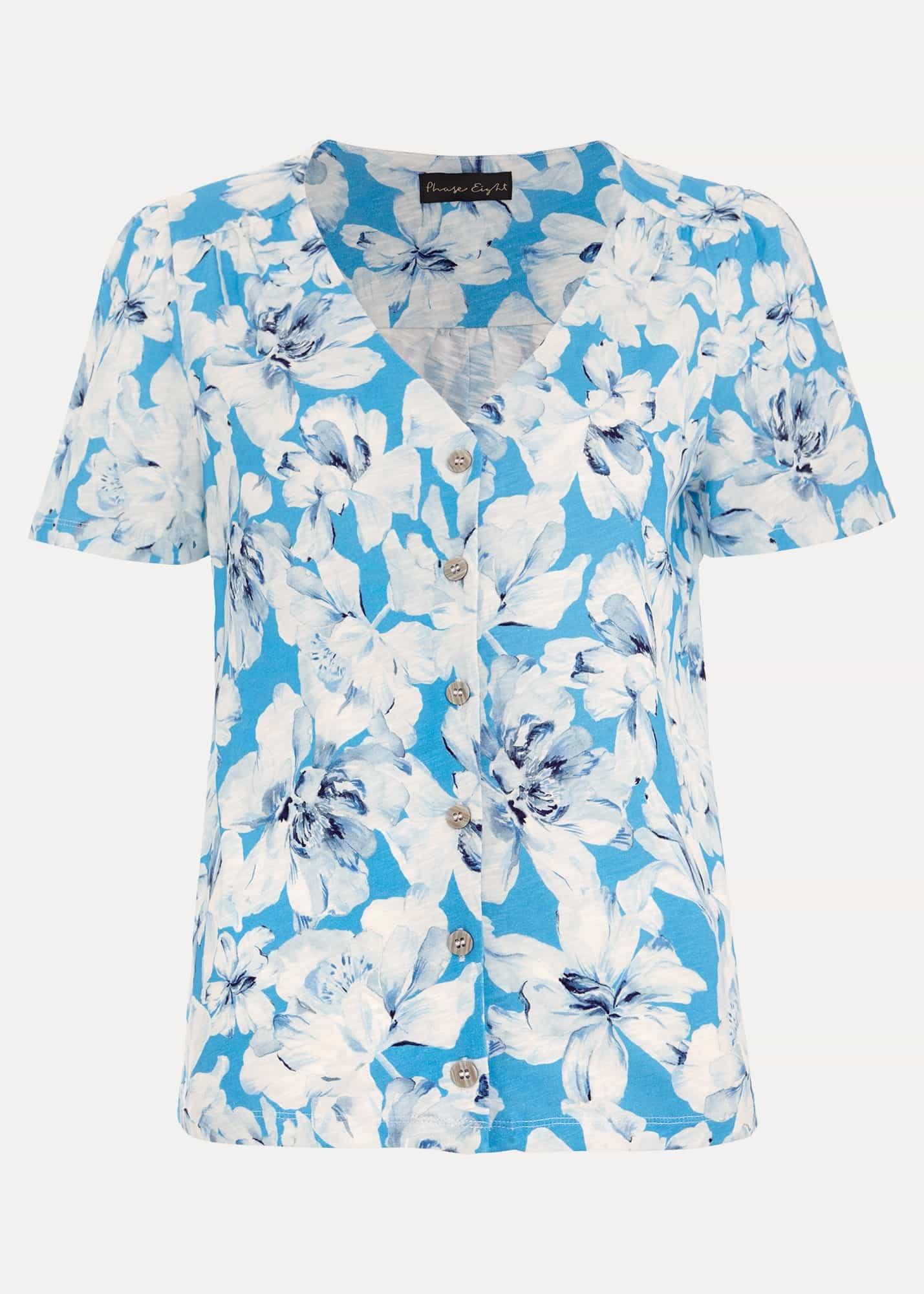 Lorenna Floral Print Top