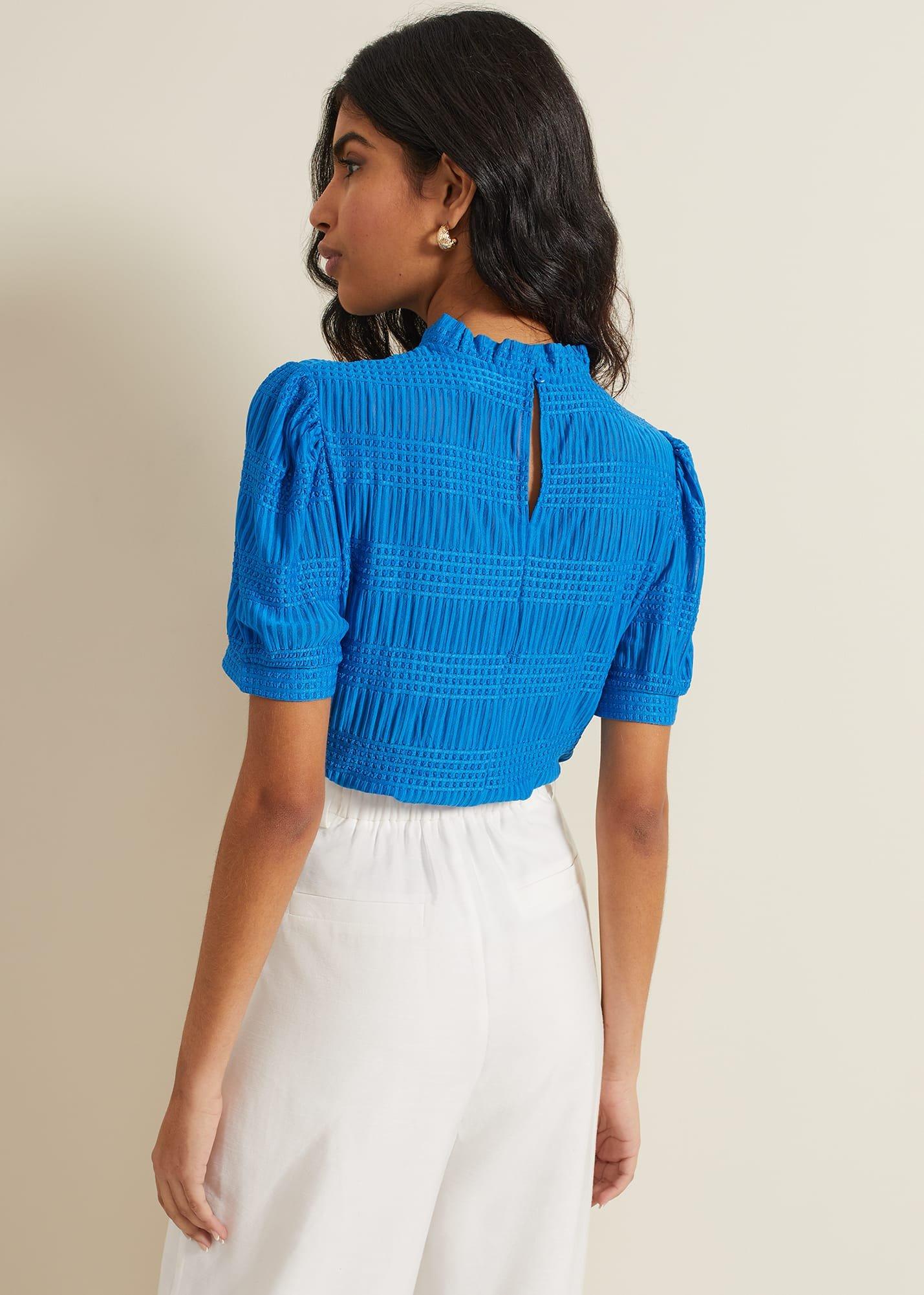 Samiha Textured Top