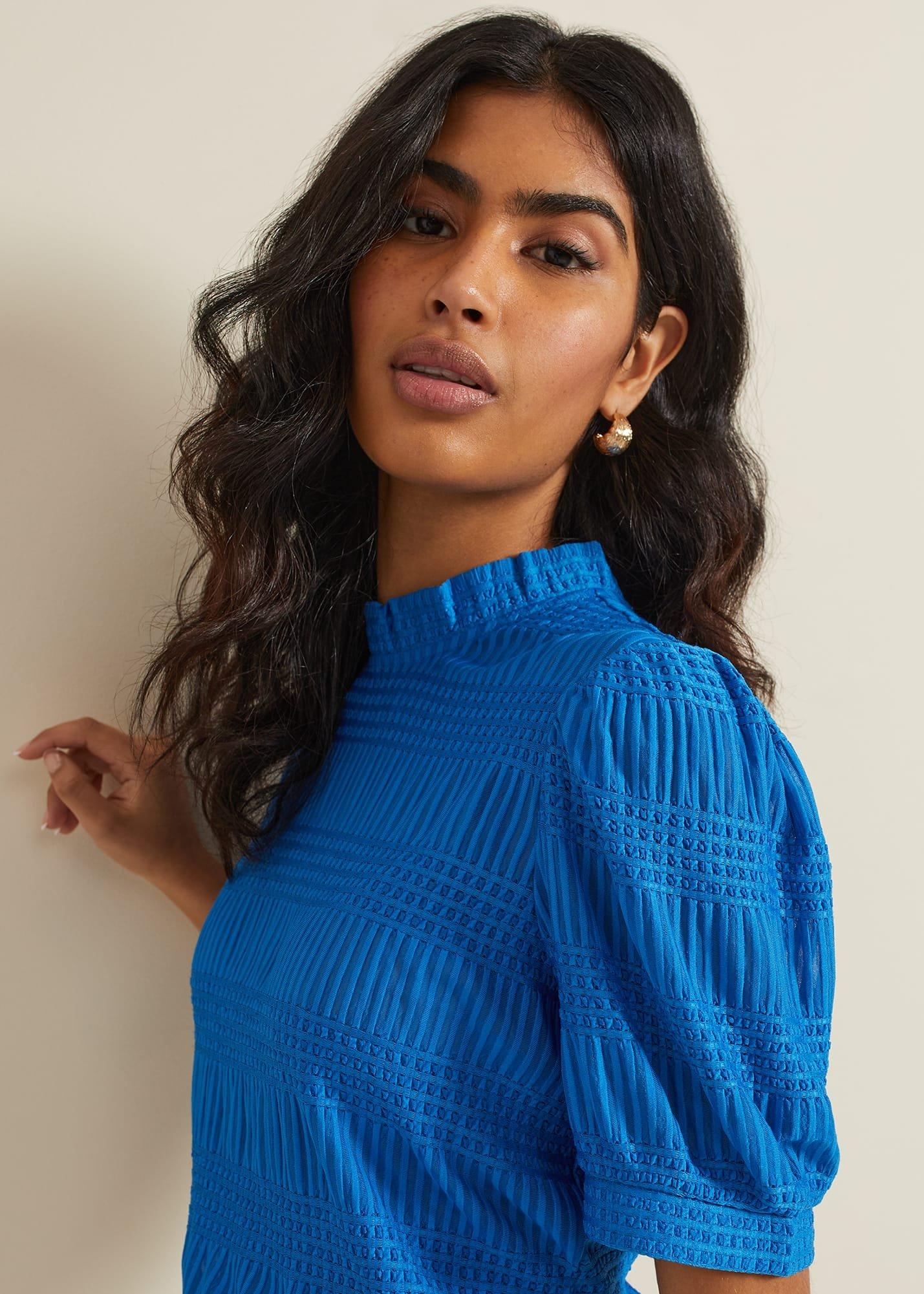 Samiha Textured Top