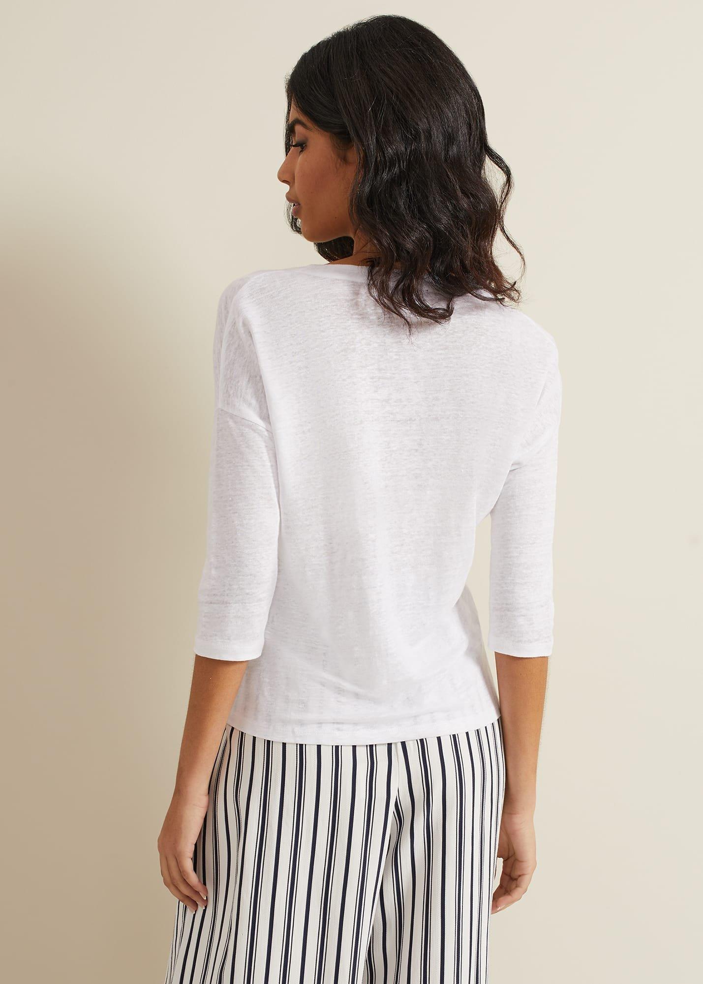 Leah Linen Top