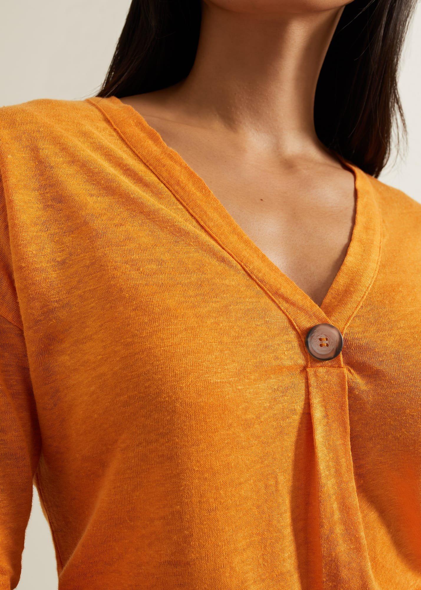 Leah Linen Top