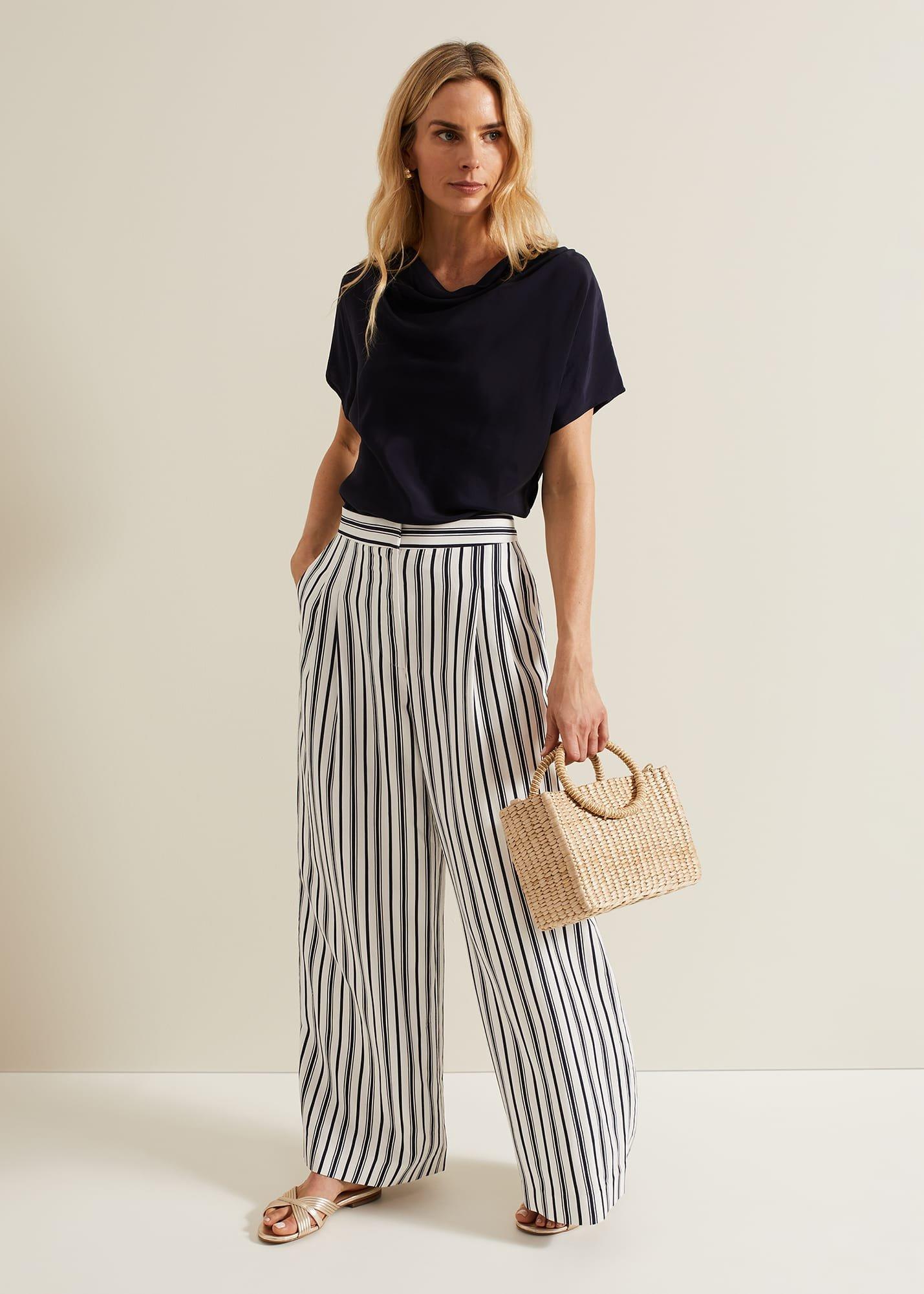 Cheryl Cowl Neck Woven Front Top