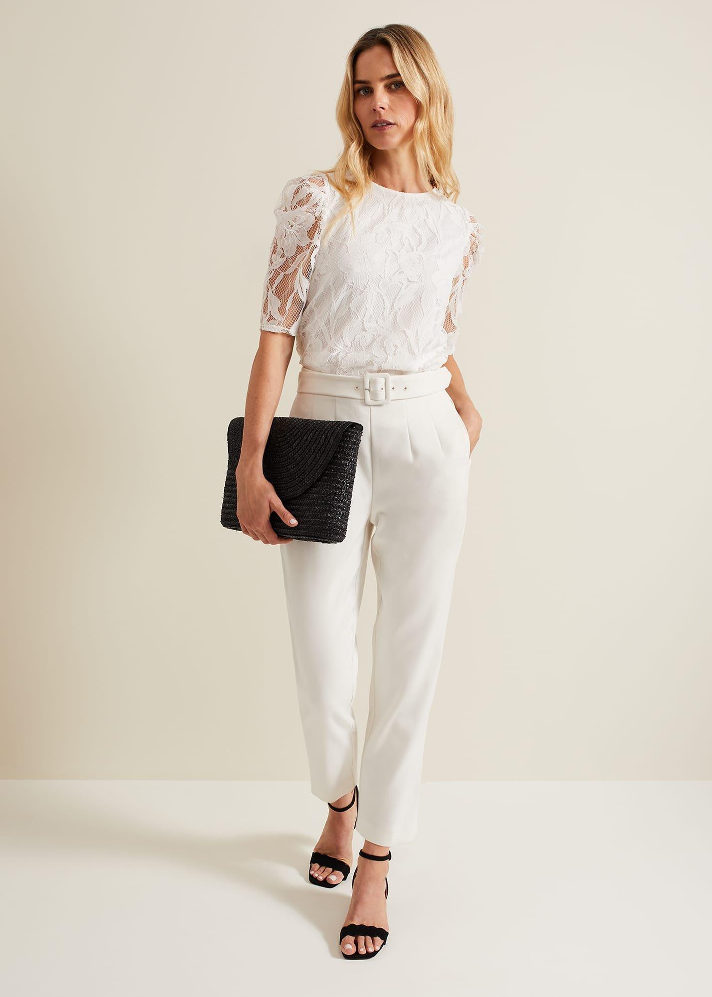 Kaycee Scallop Lace Top