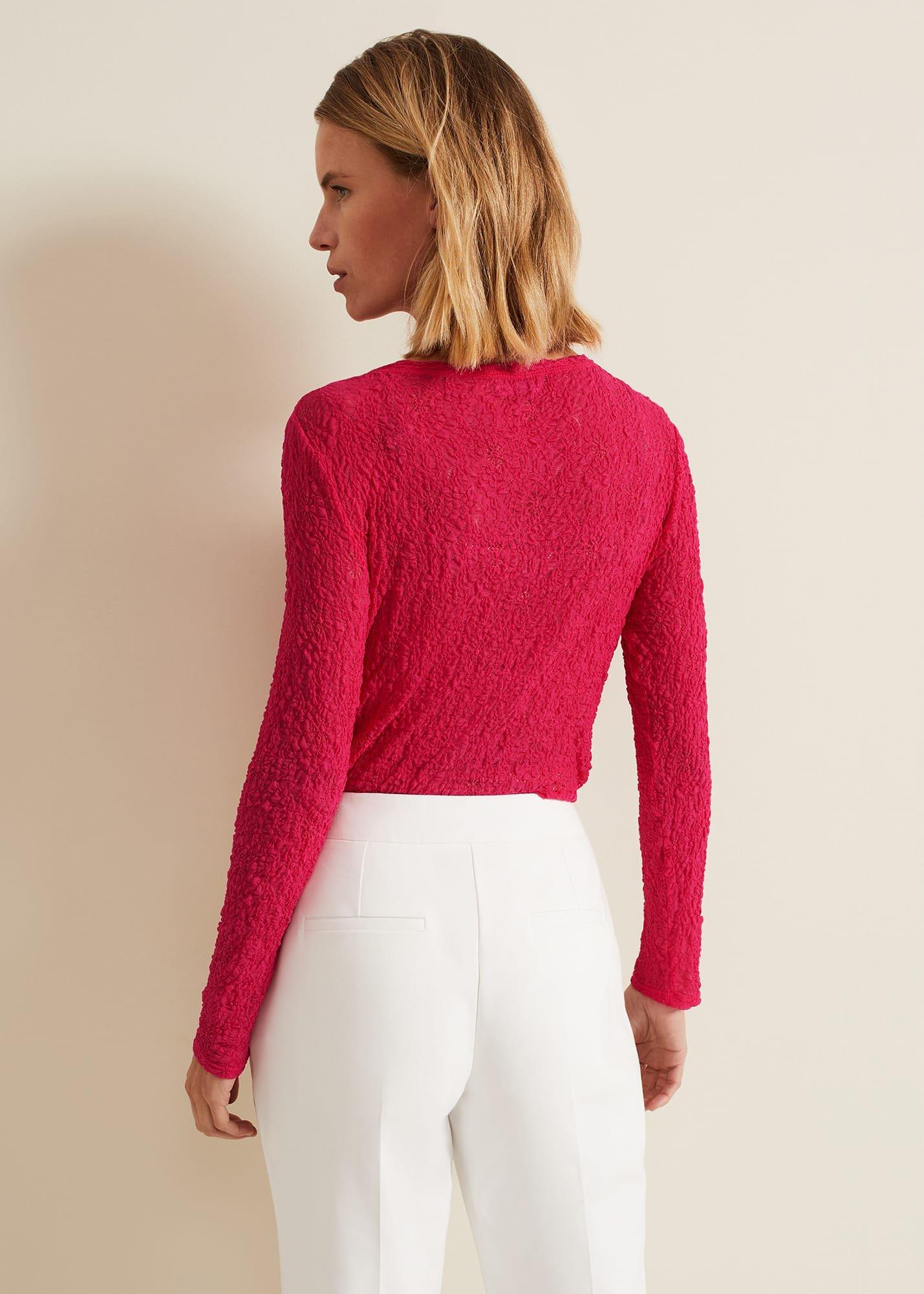 Lainey Pink Lace Top