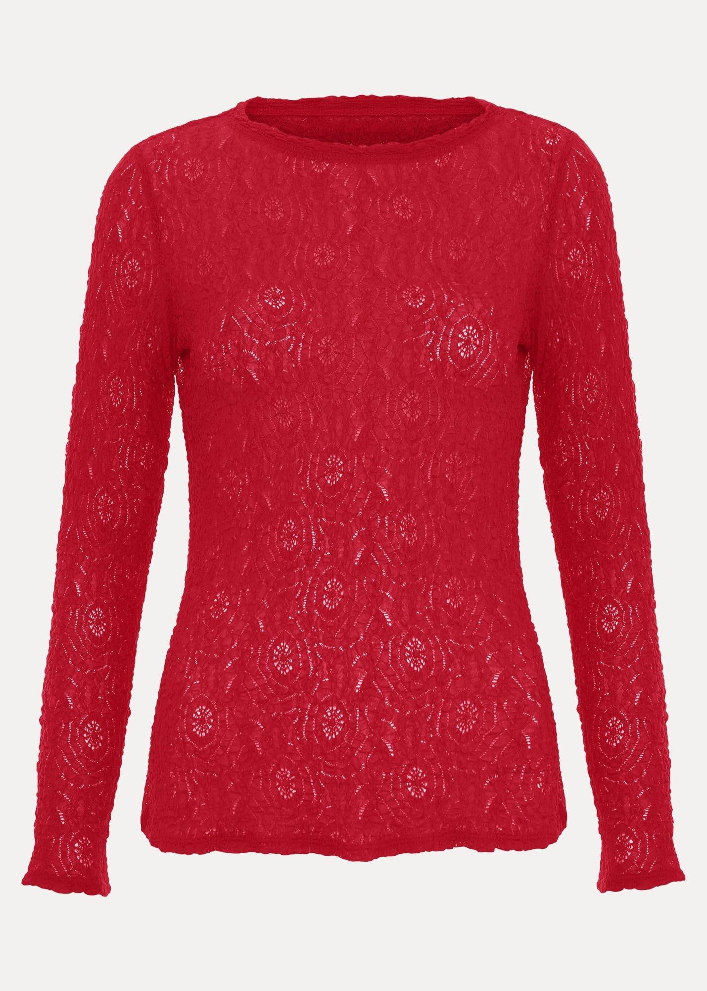 Lainey Pink Lace Top