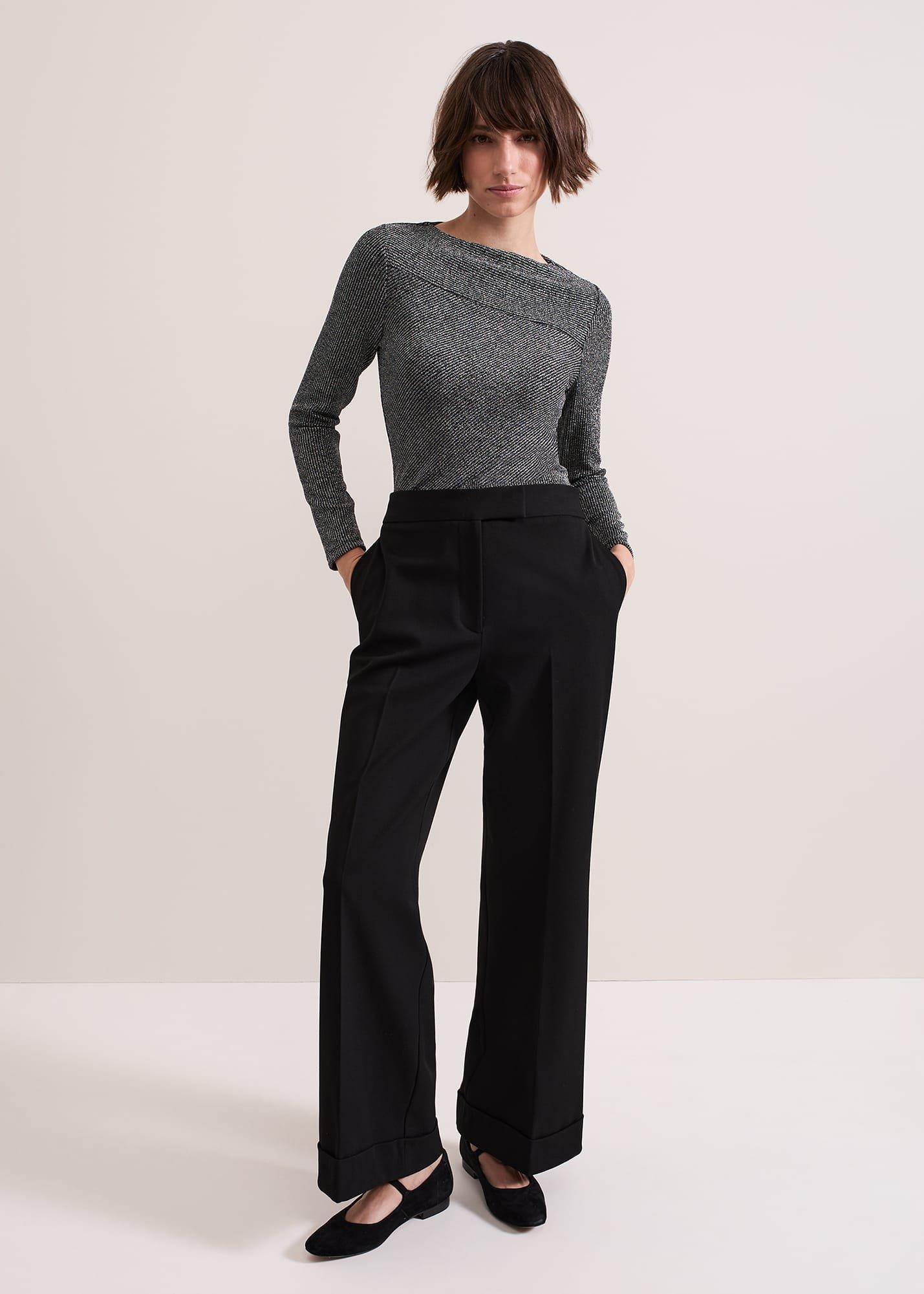 Clarissa Shimmer Rib Top