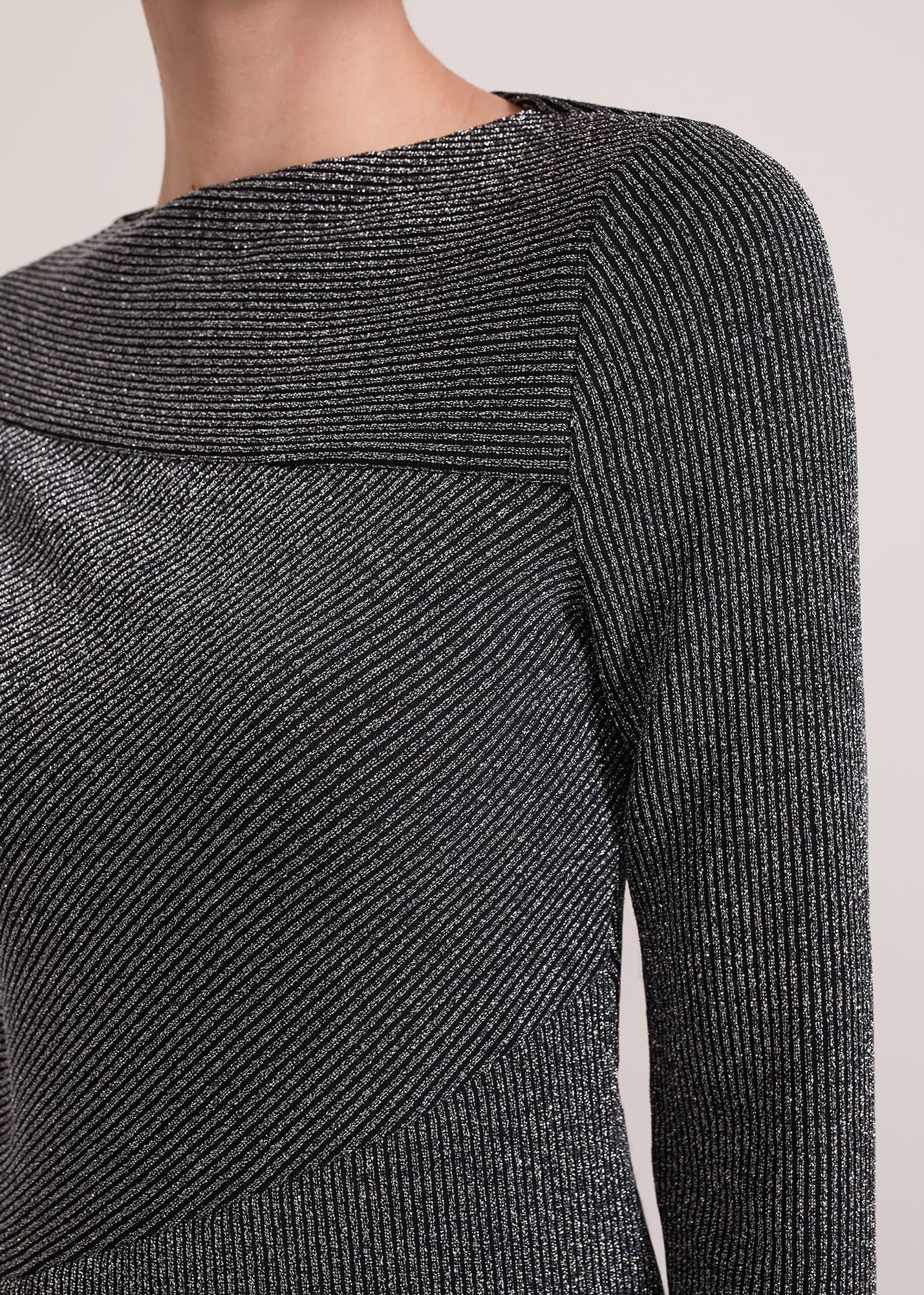 Clarissa Shimmer Rib Top