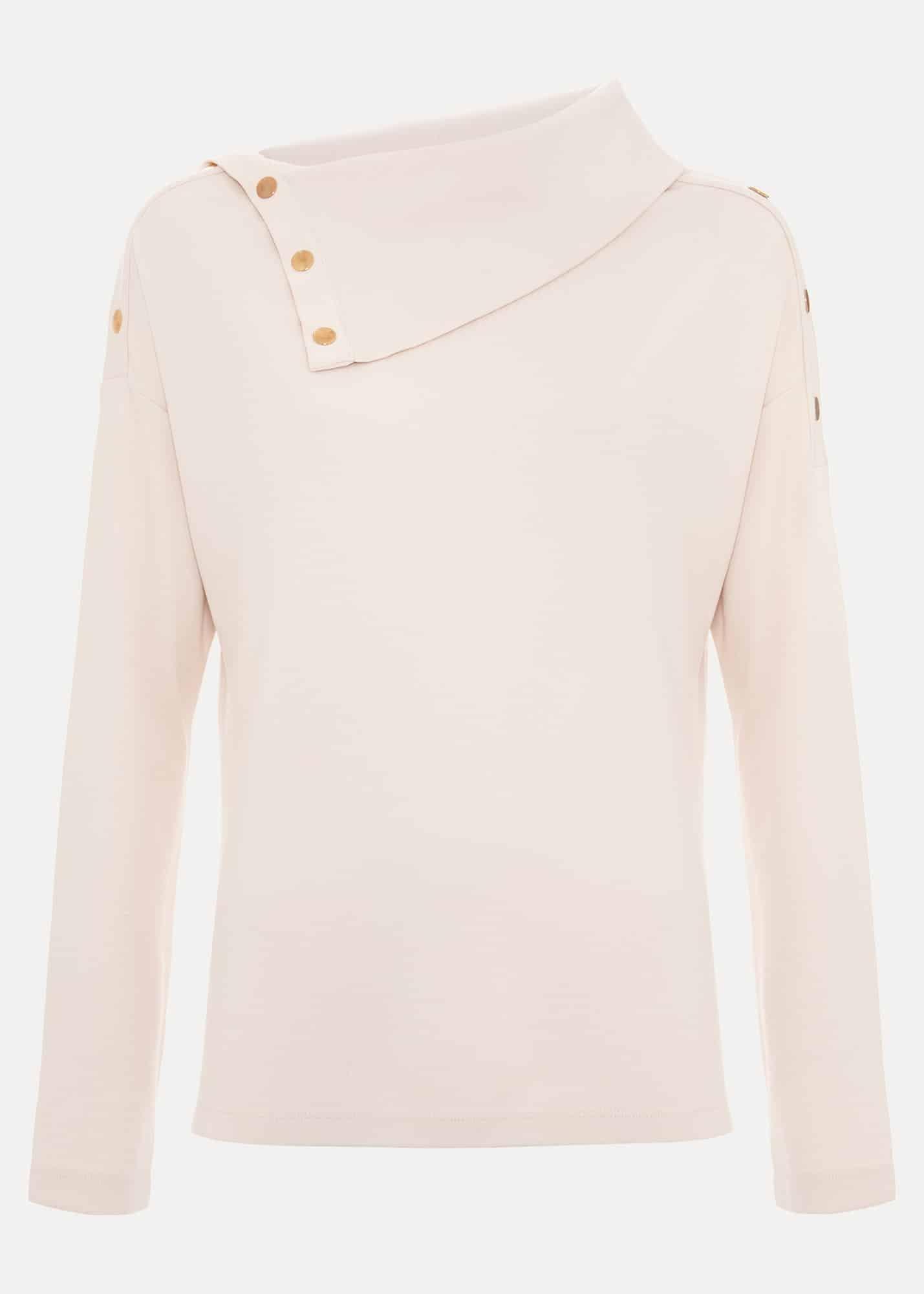 Brienna Button Detail Top