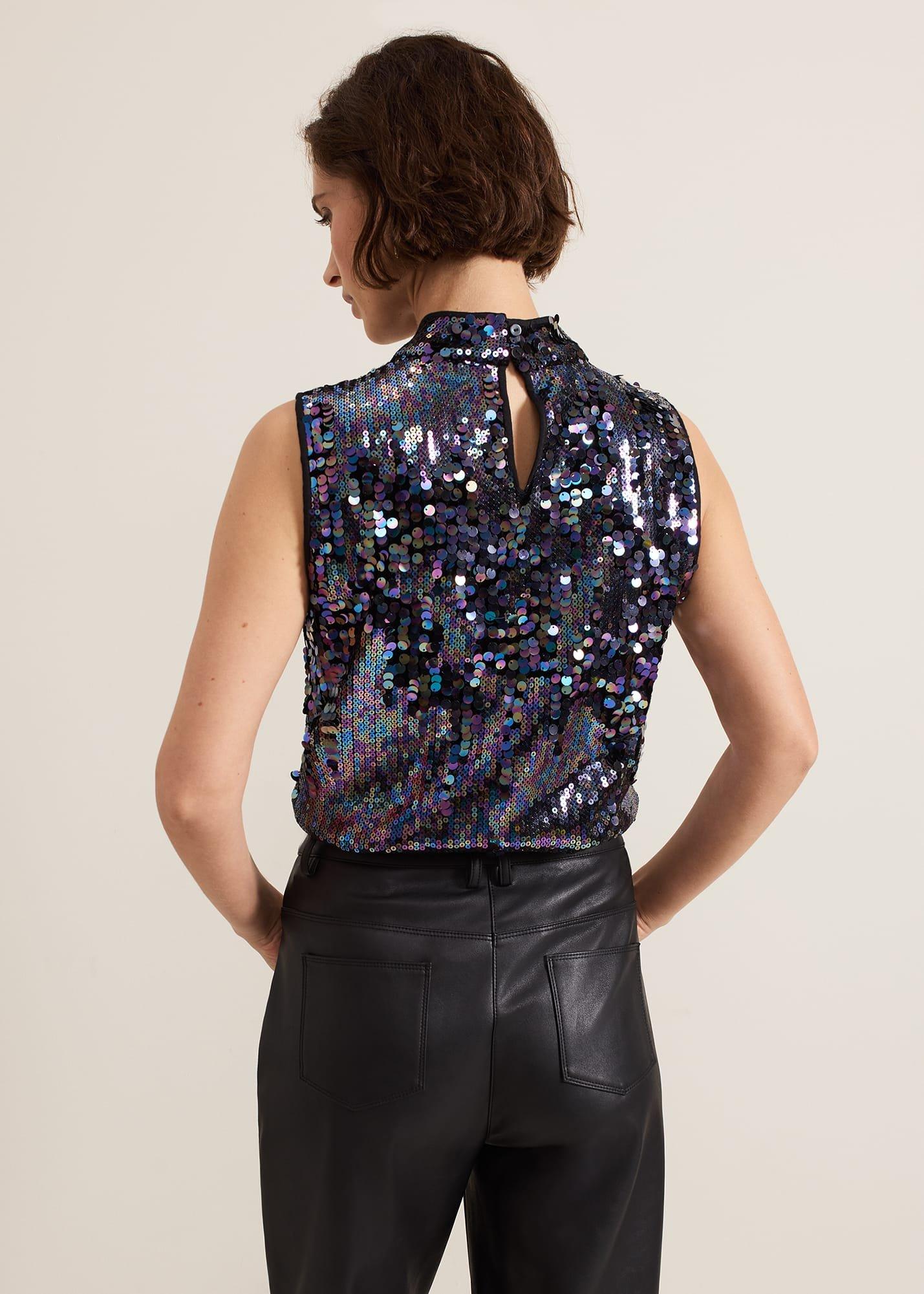 Tasha Sequin Top