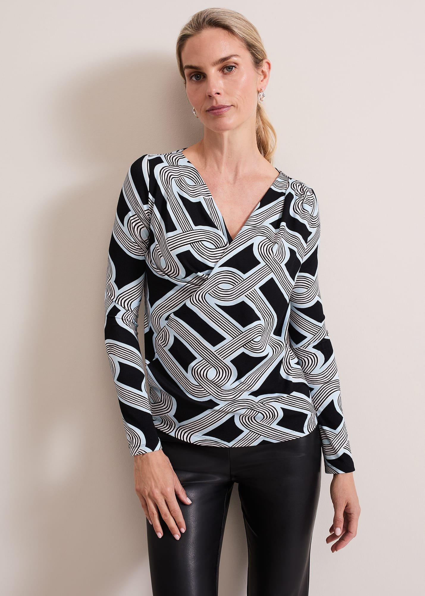 Sofiana Chain Print Top