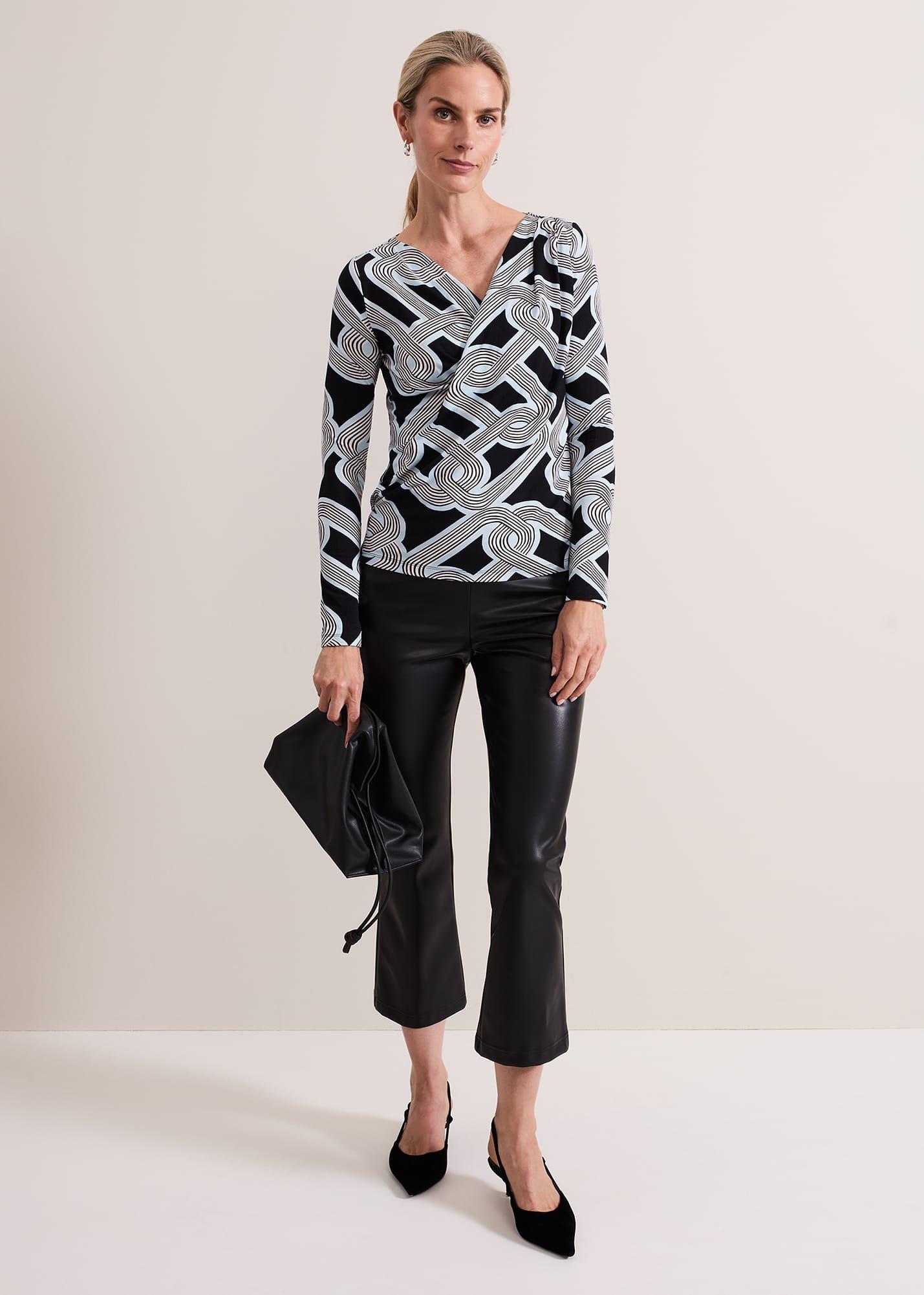 Sofiana Chain Print Top