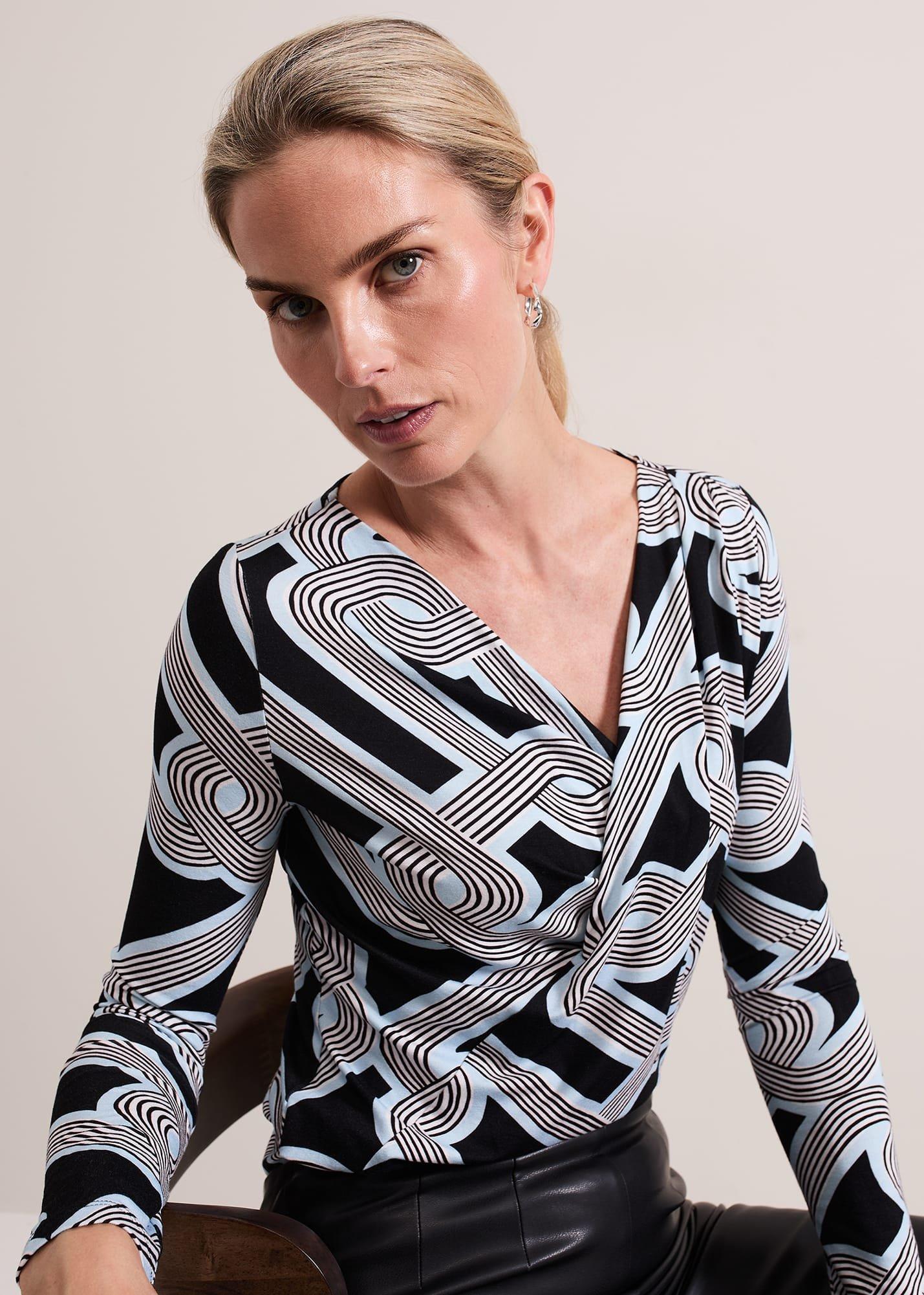 Sofiana Chain Print Top