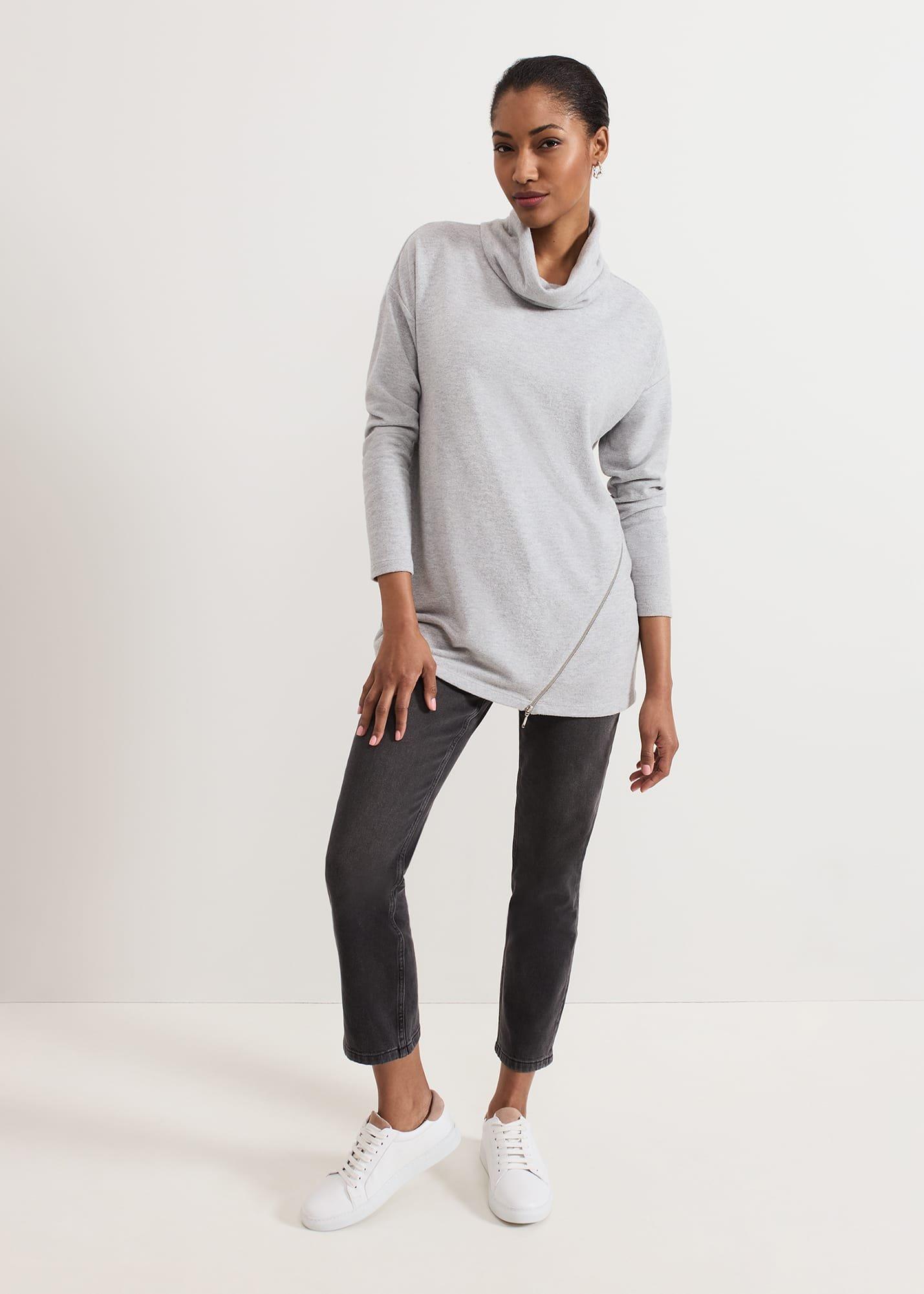 Klara Grey Snuggle Top