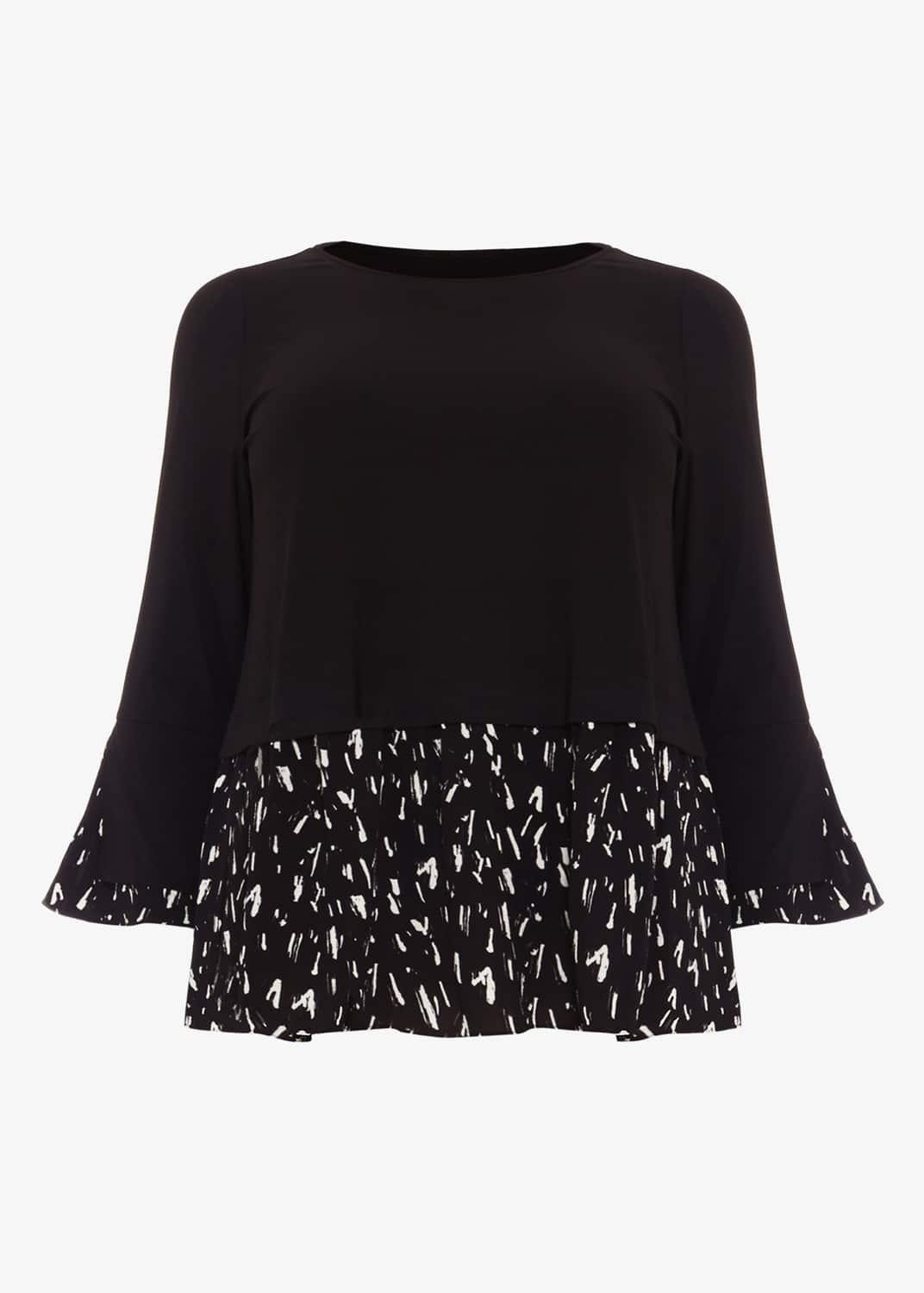 Tammy Printed Hem Top