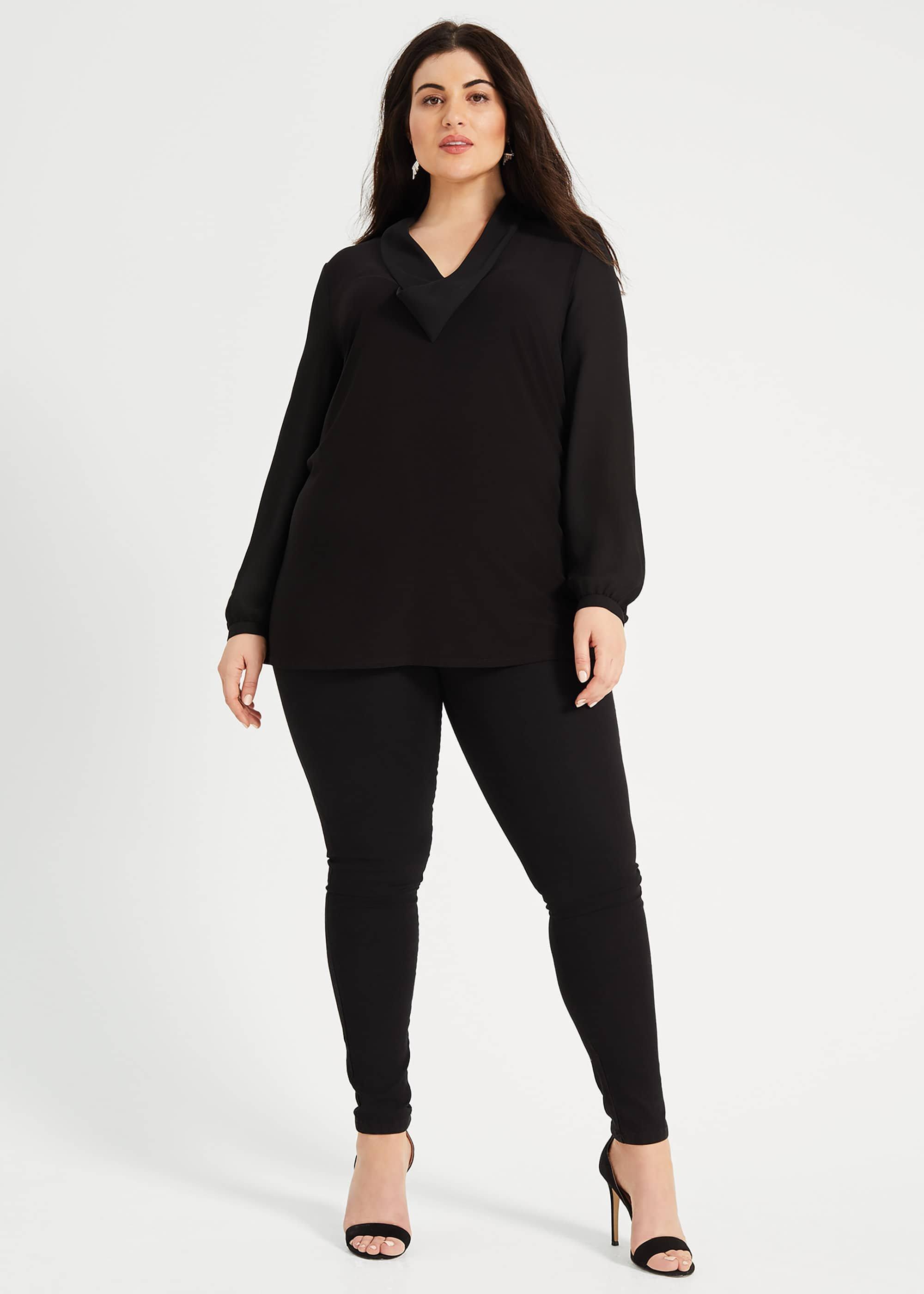 Melanie Sheer Sleeve Top