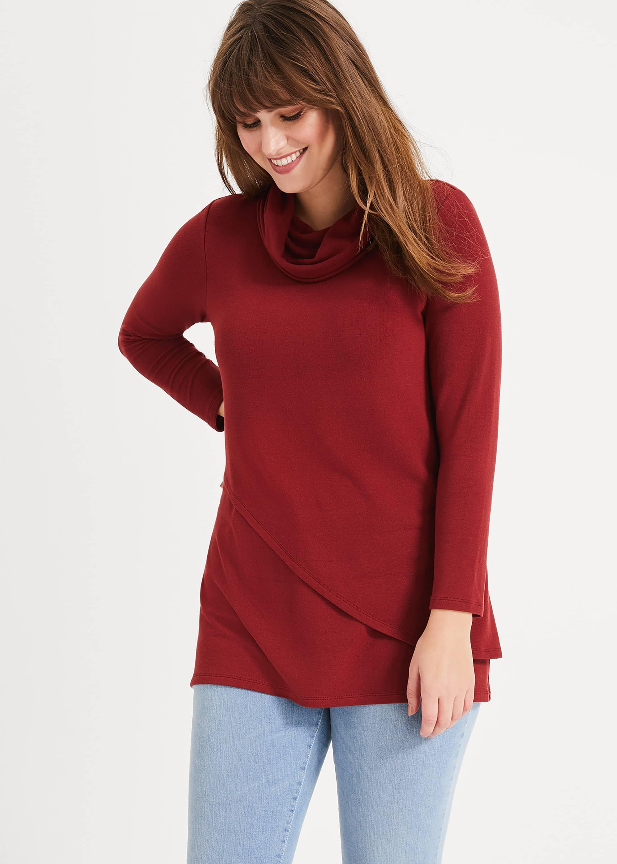Flo Roll Neck Top