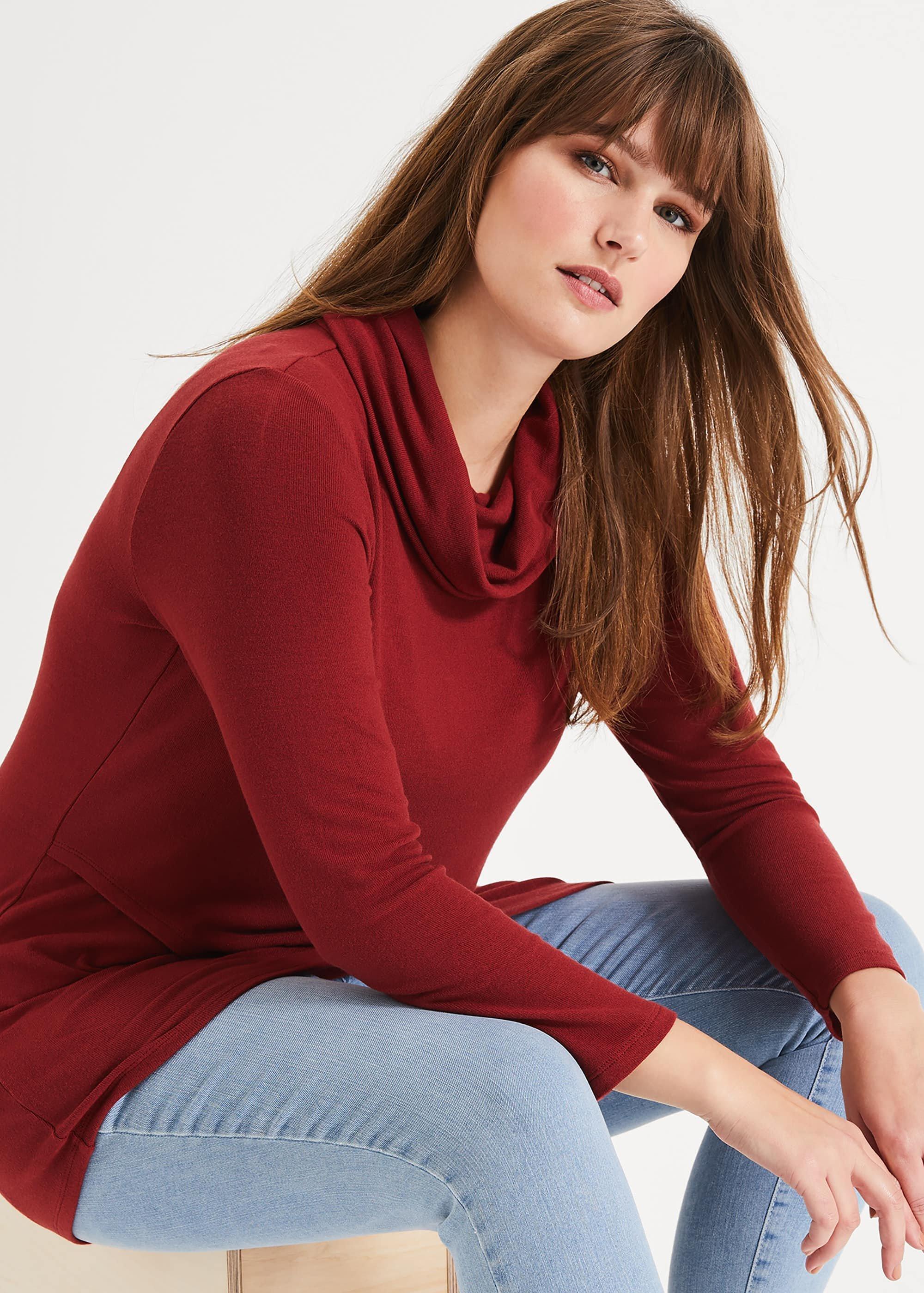 Flo Roll Neck Top