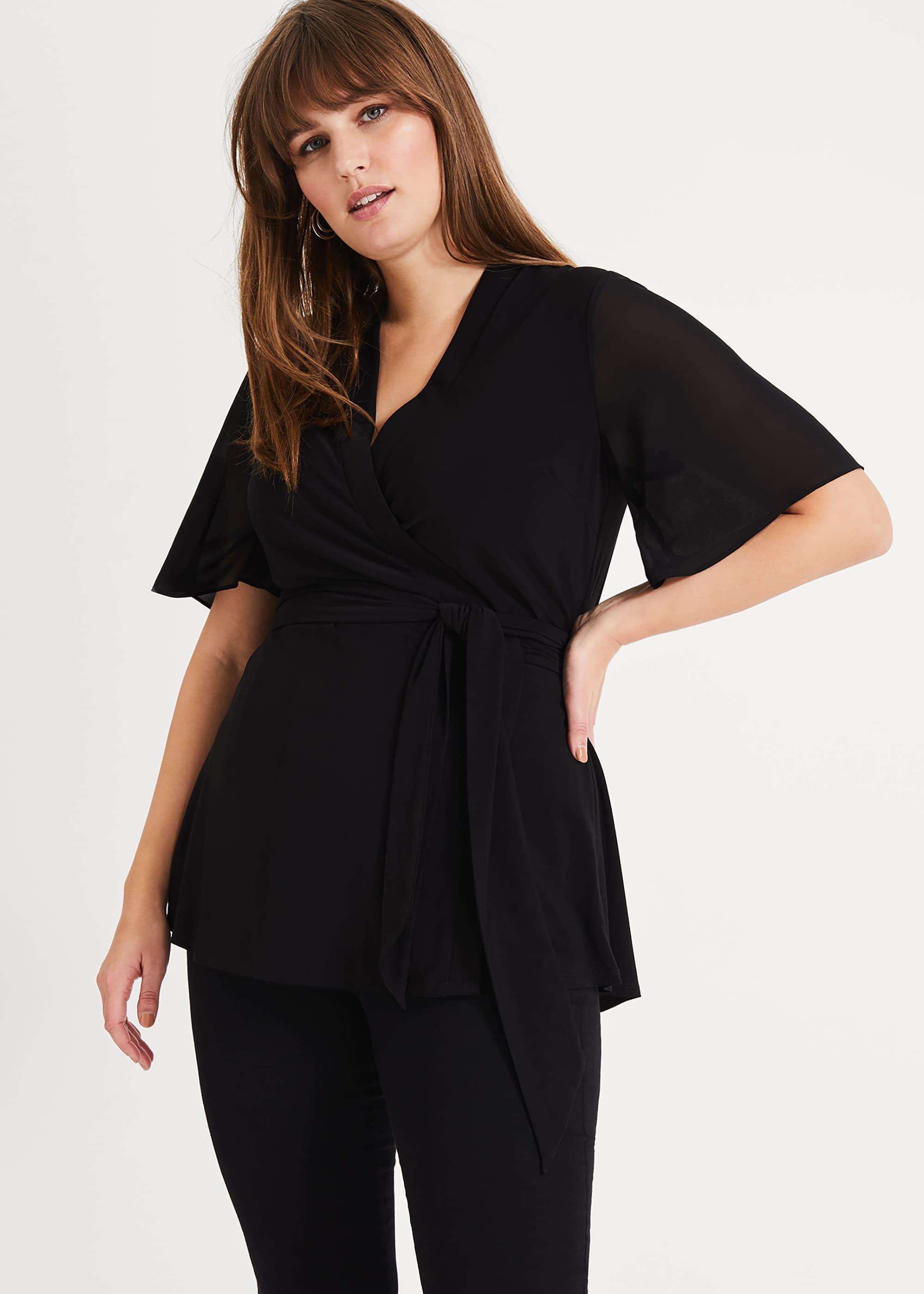 Bernice Wrap Top