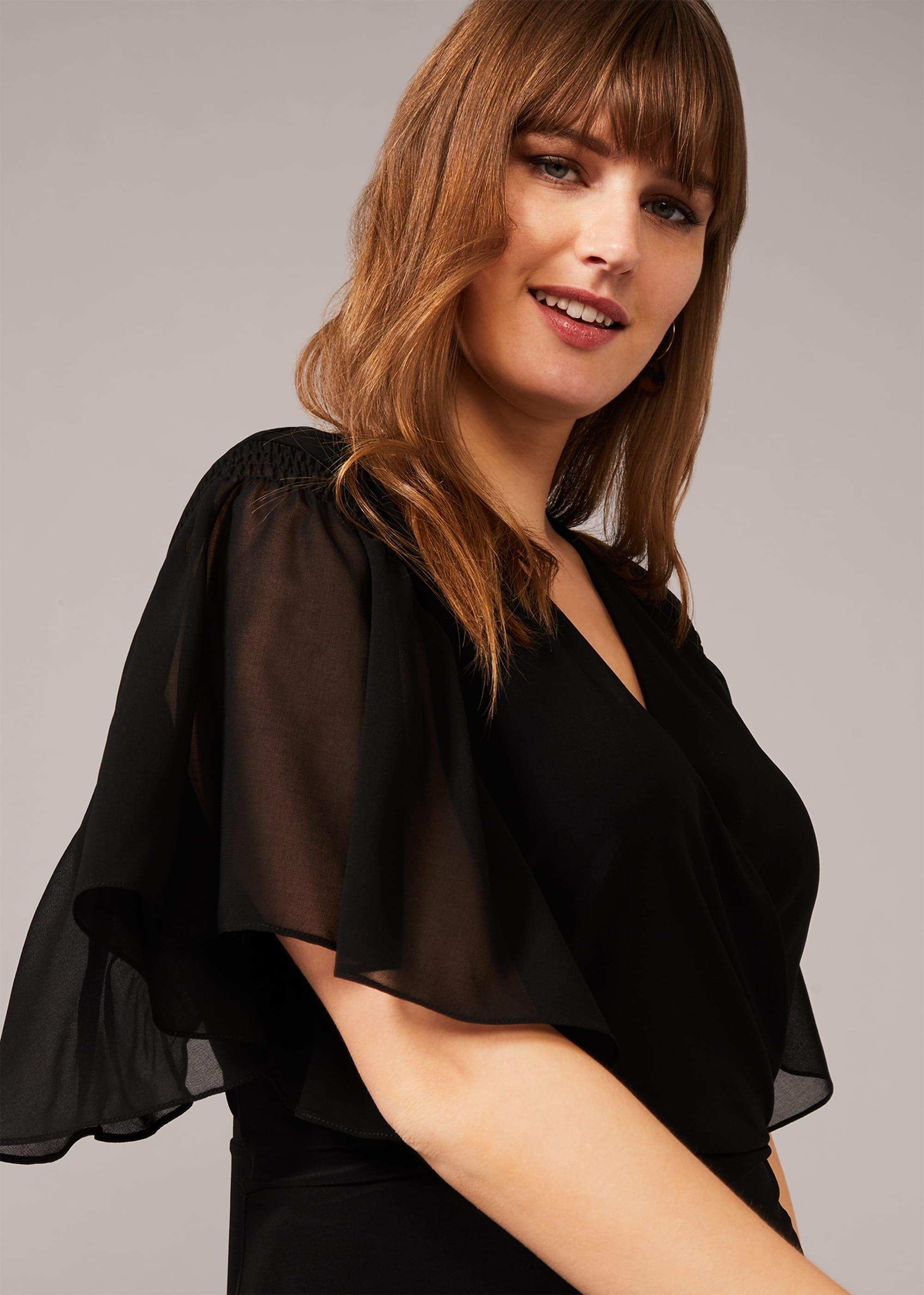 Francine Sheer Sleeve Top