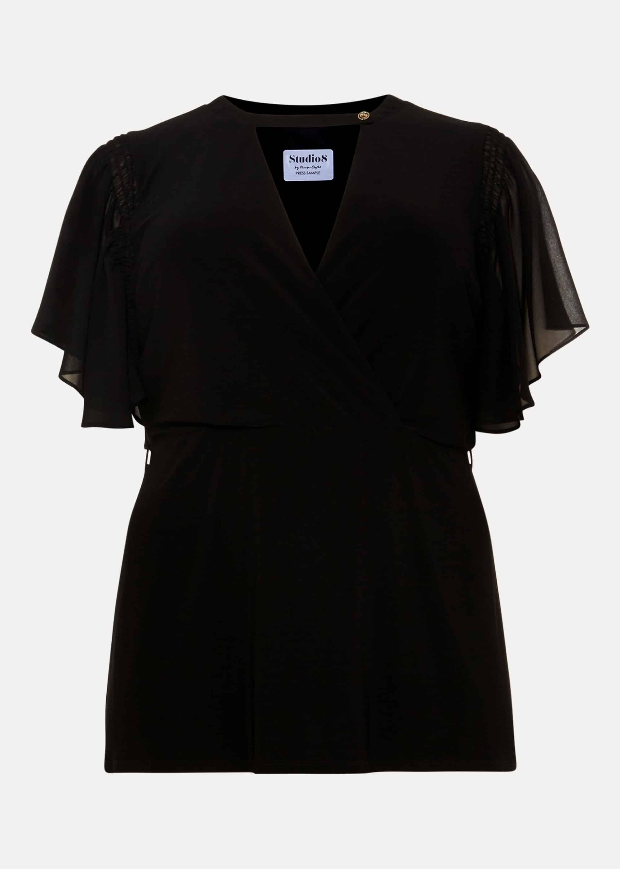 Francine Sheer Sleeve Top