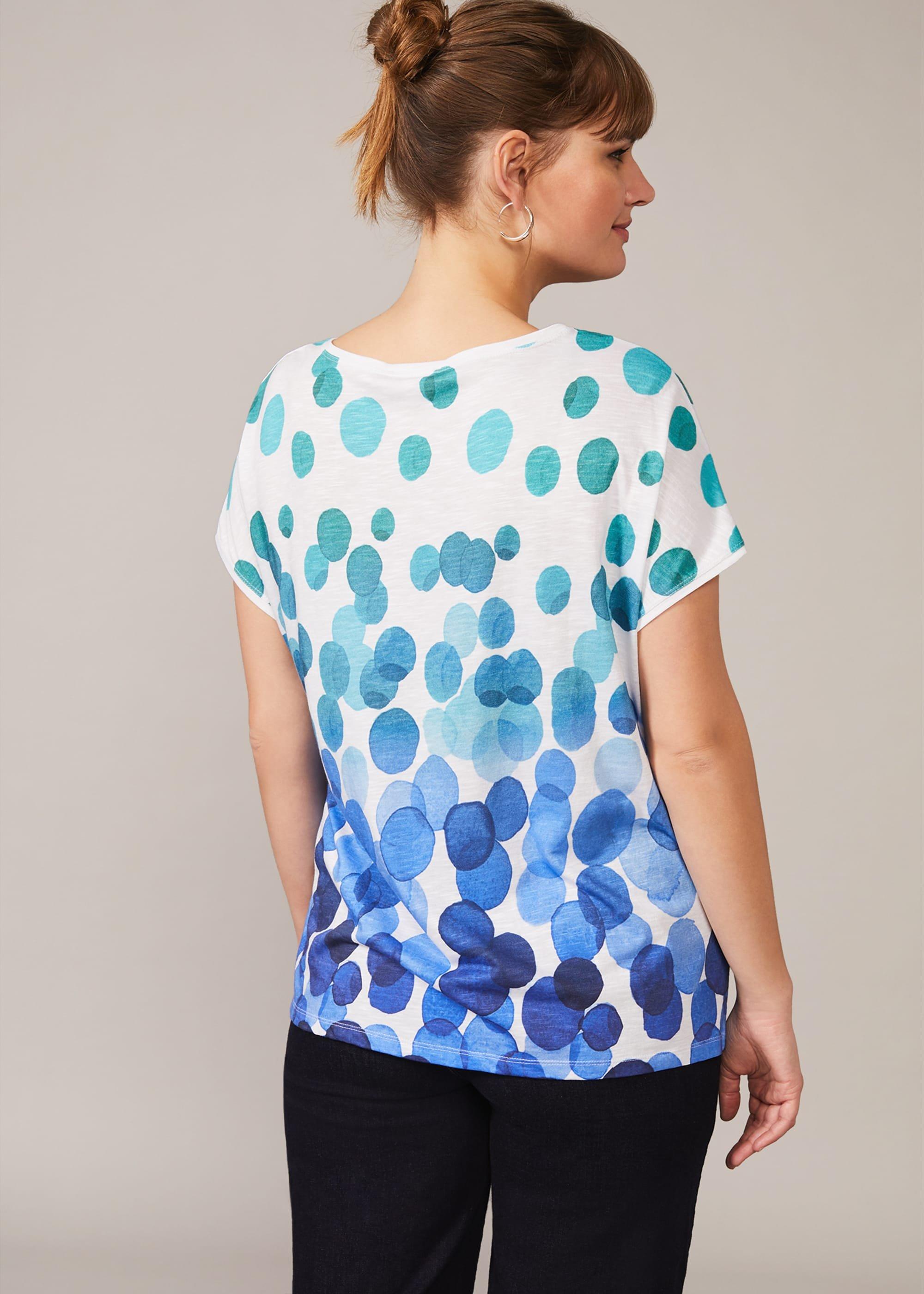 Jinny Border Spot Top