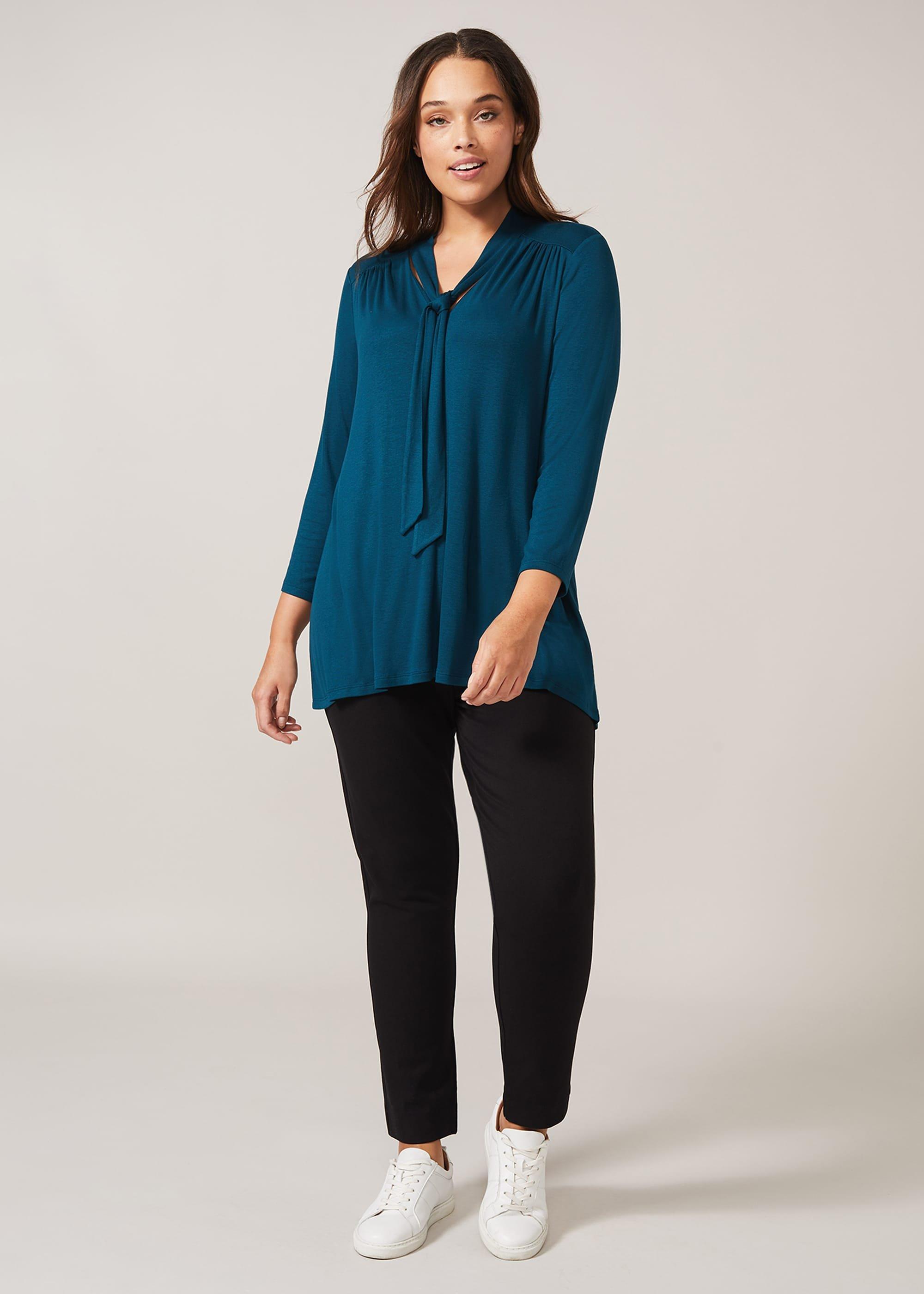 Lalia Tie-Neck Top