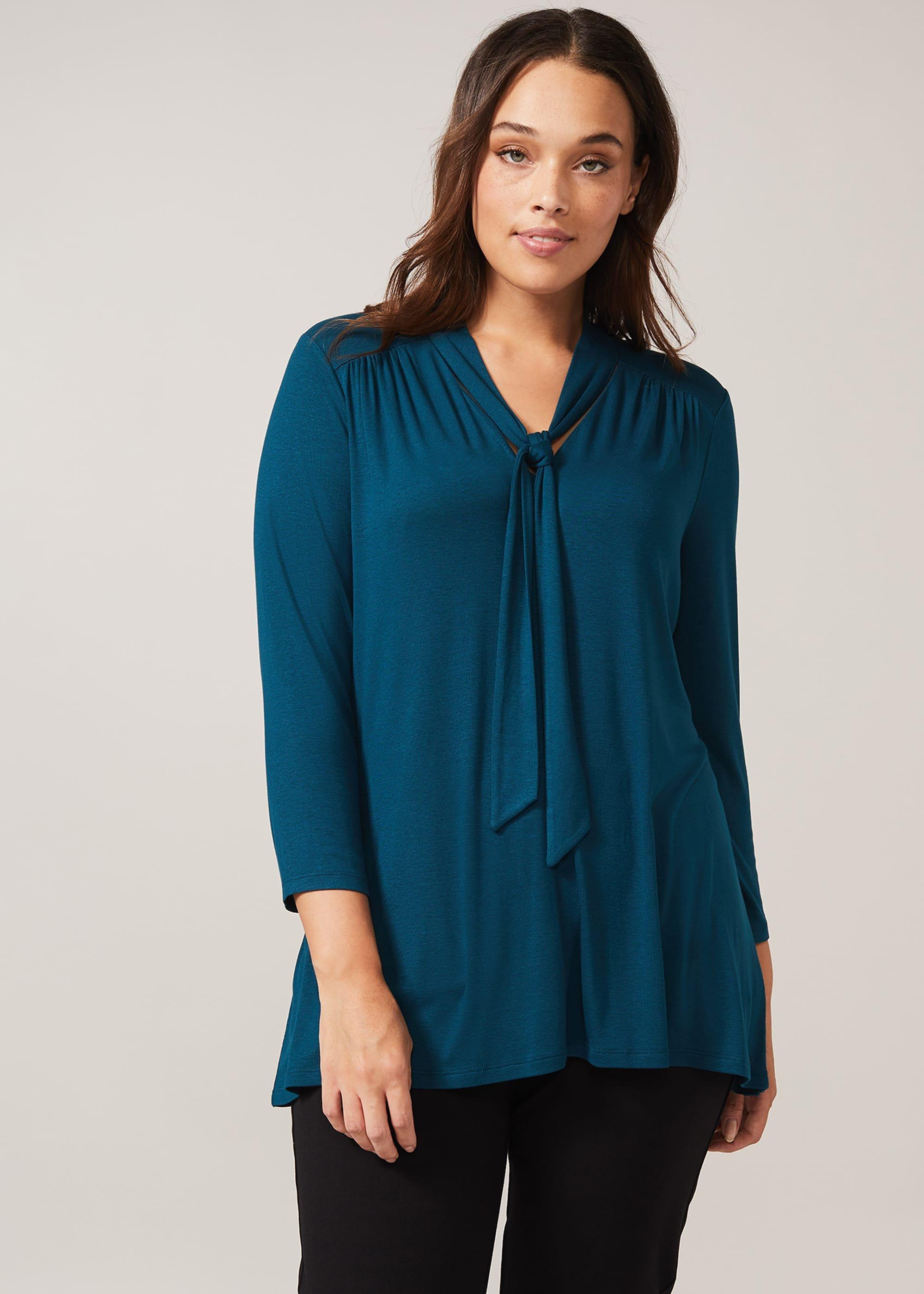 Lalia Tie-Neck Top
