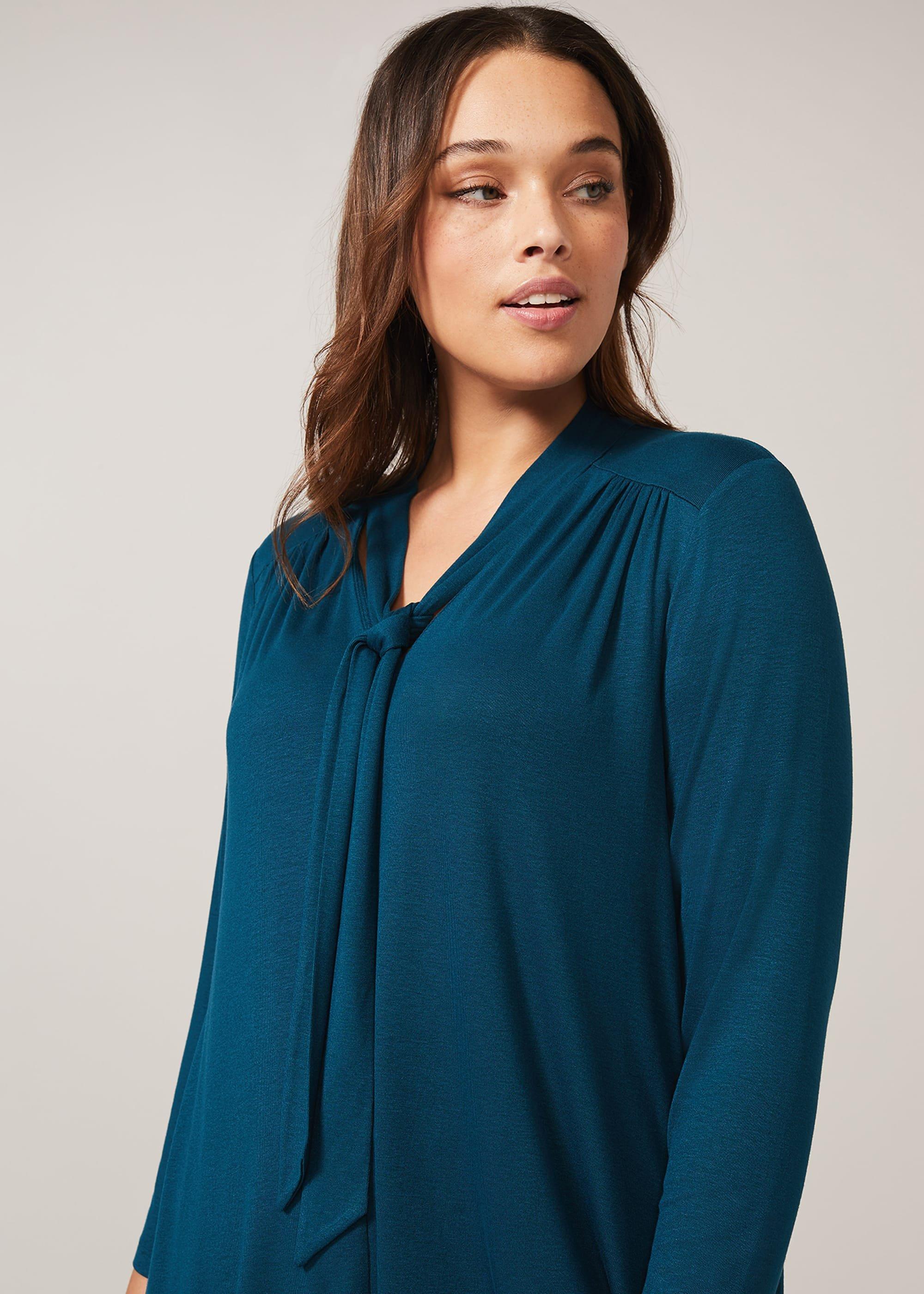 Lalia Tie-Neck Top