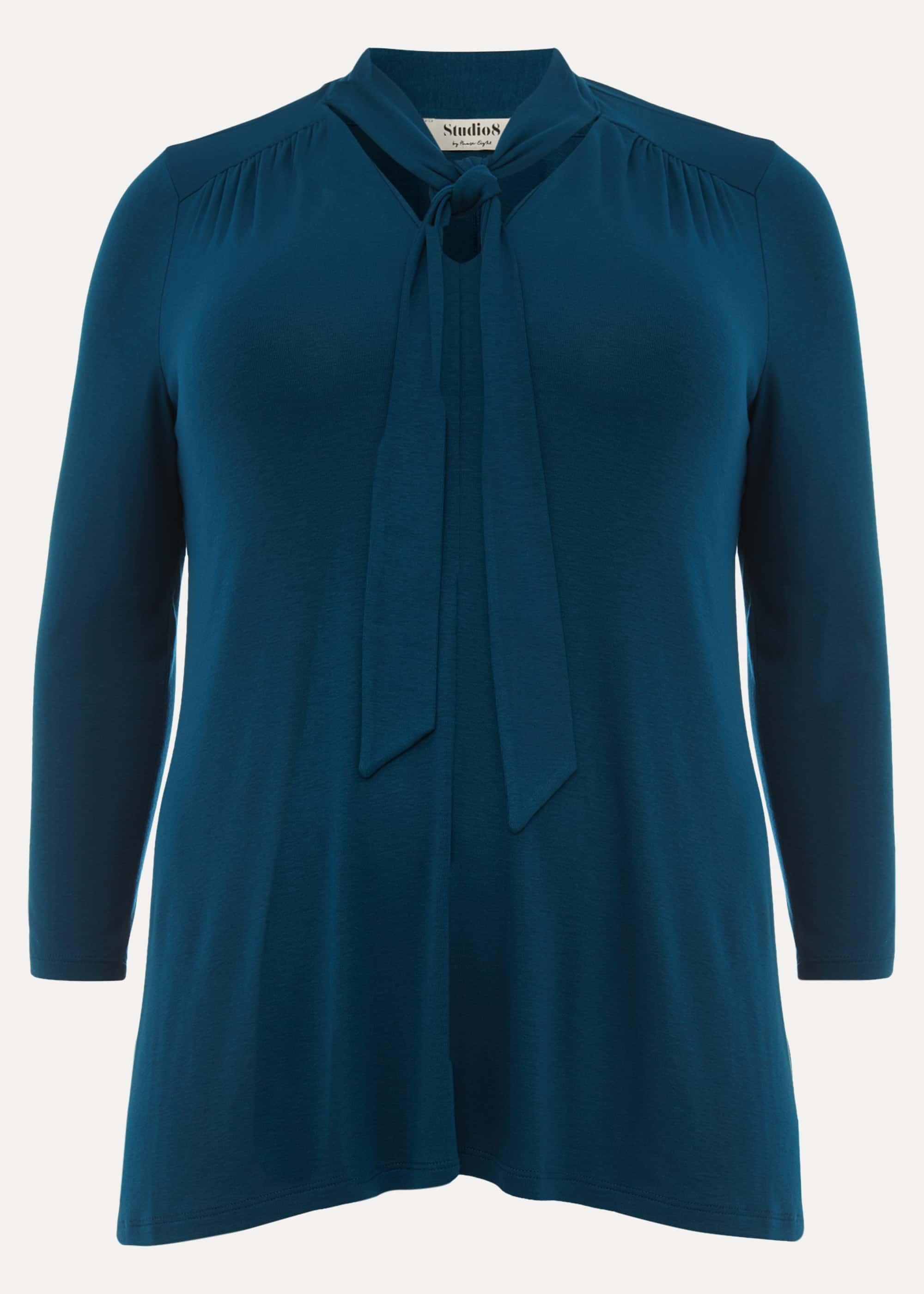 Lalia Tie-Neck Top
