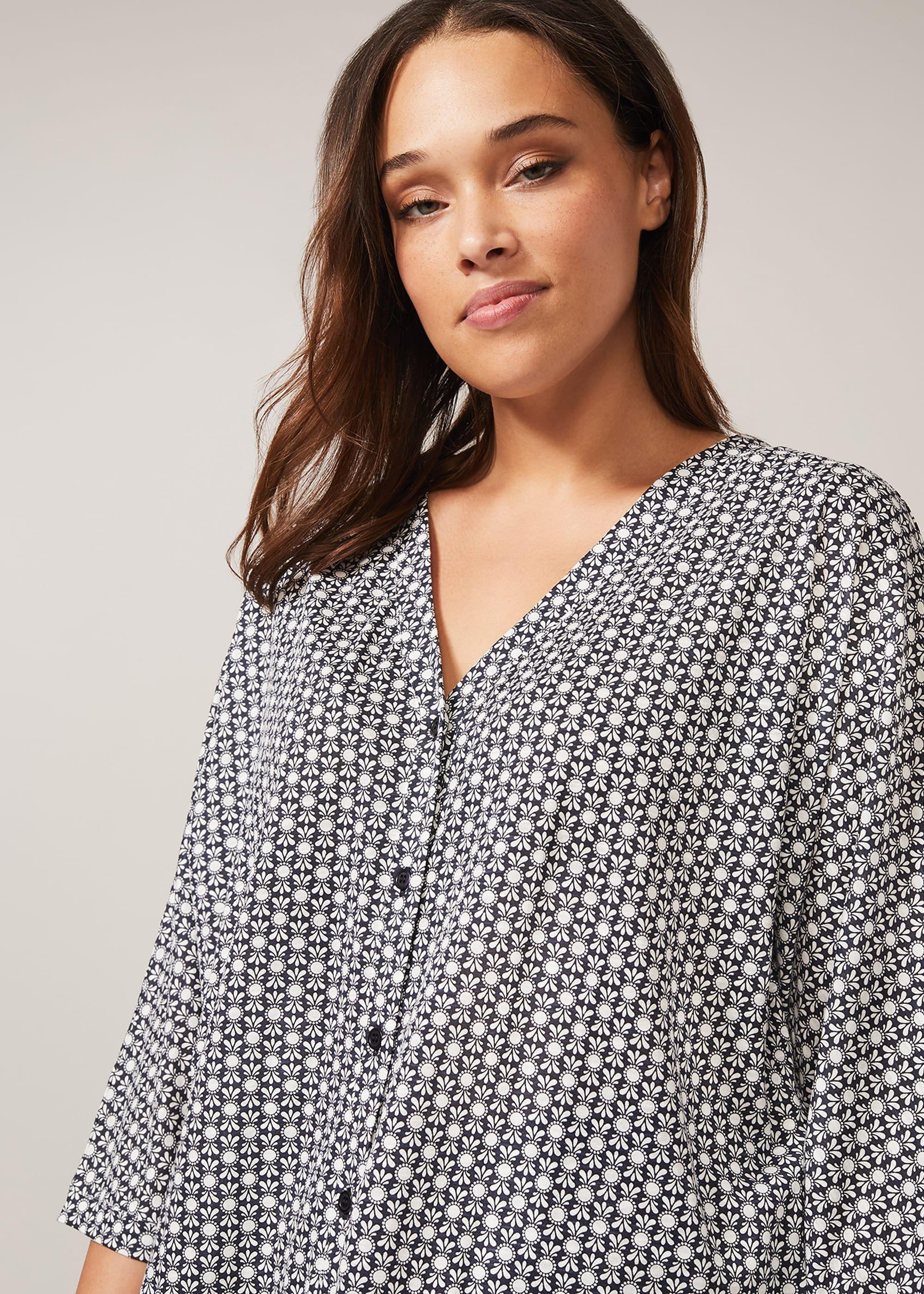 Florentine Button Down Top