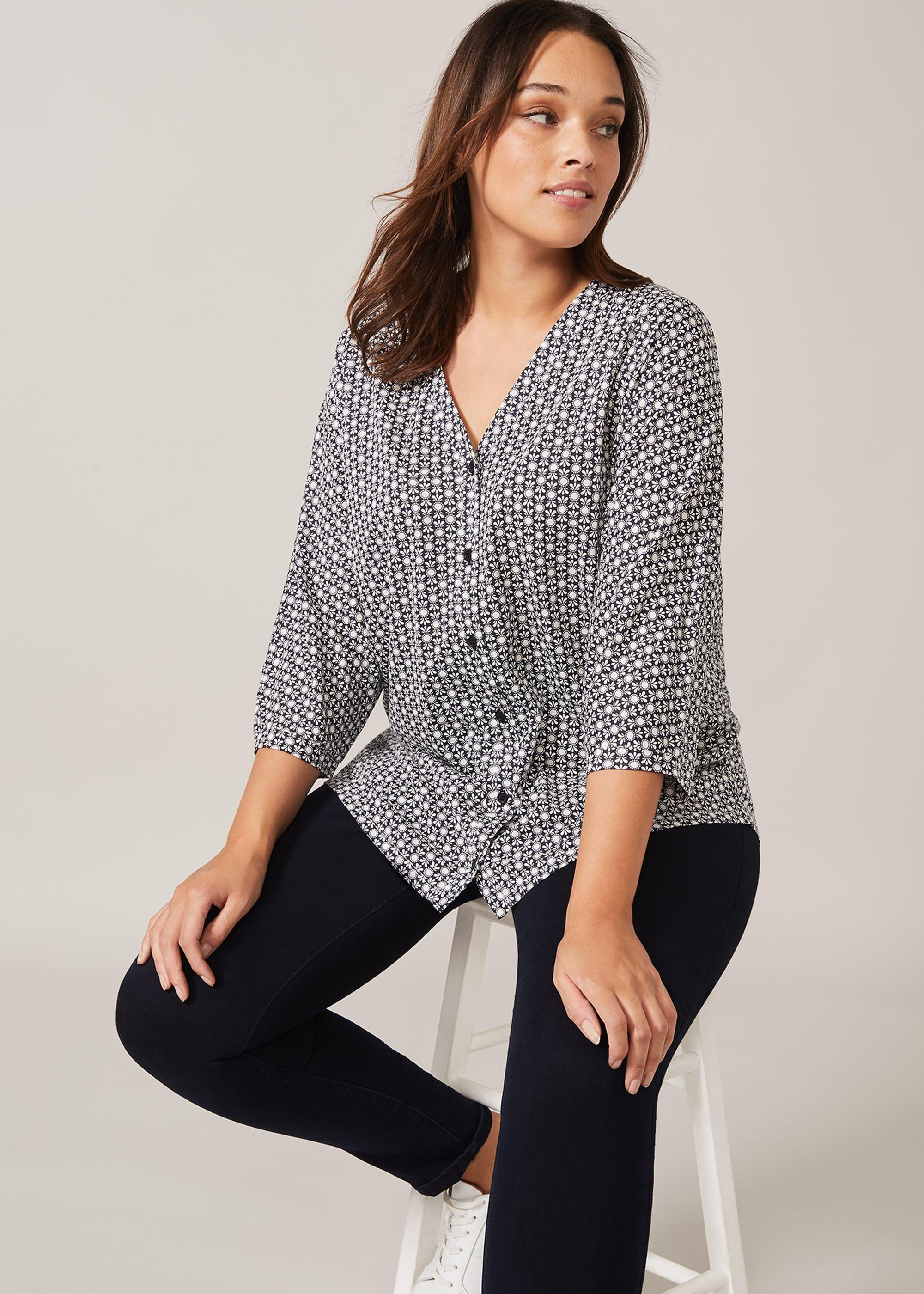 Florentine Button Down Top