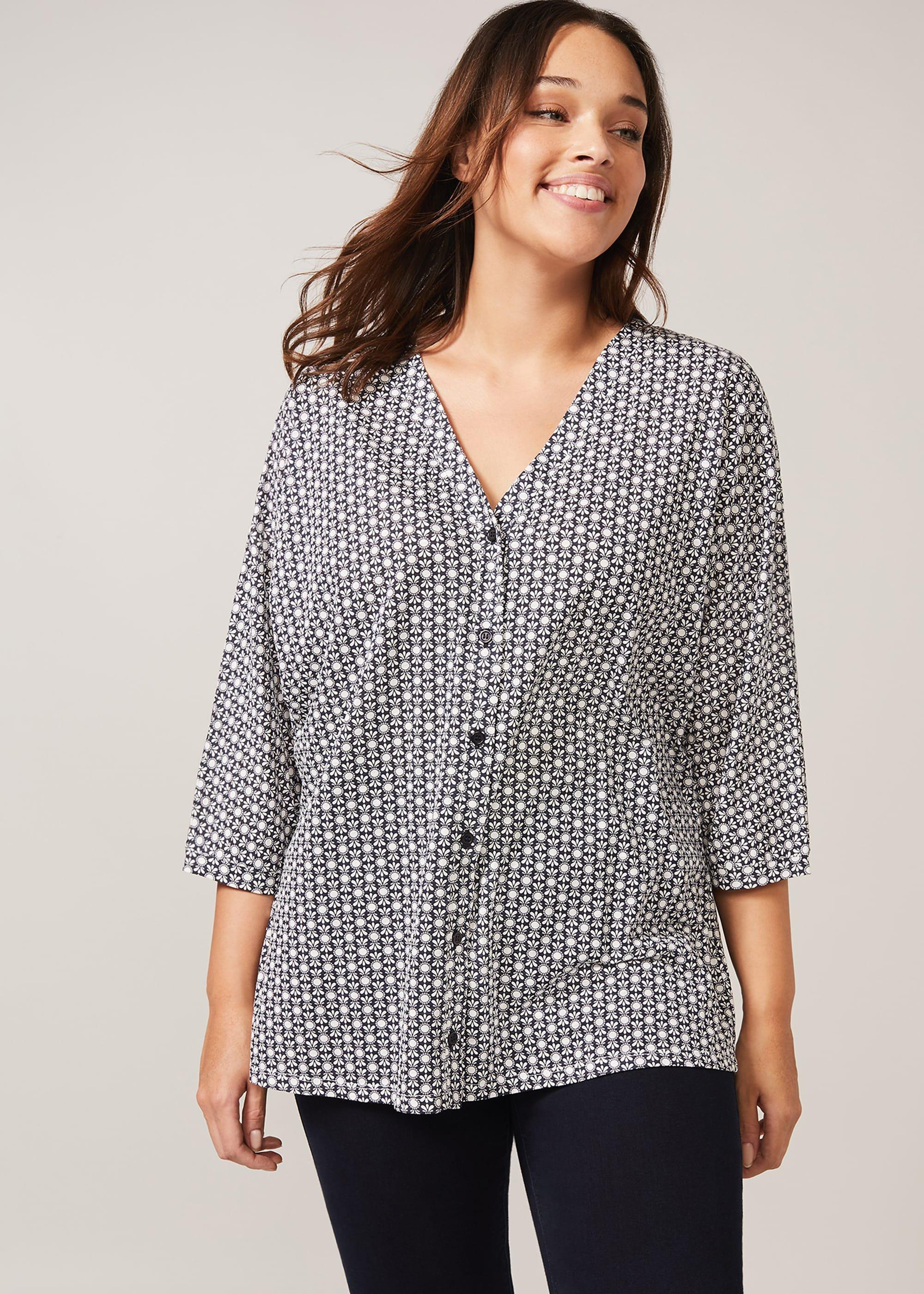 Florentine Button Down Top