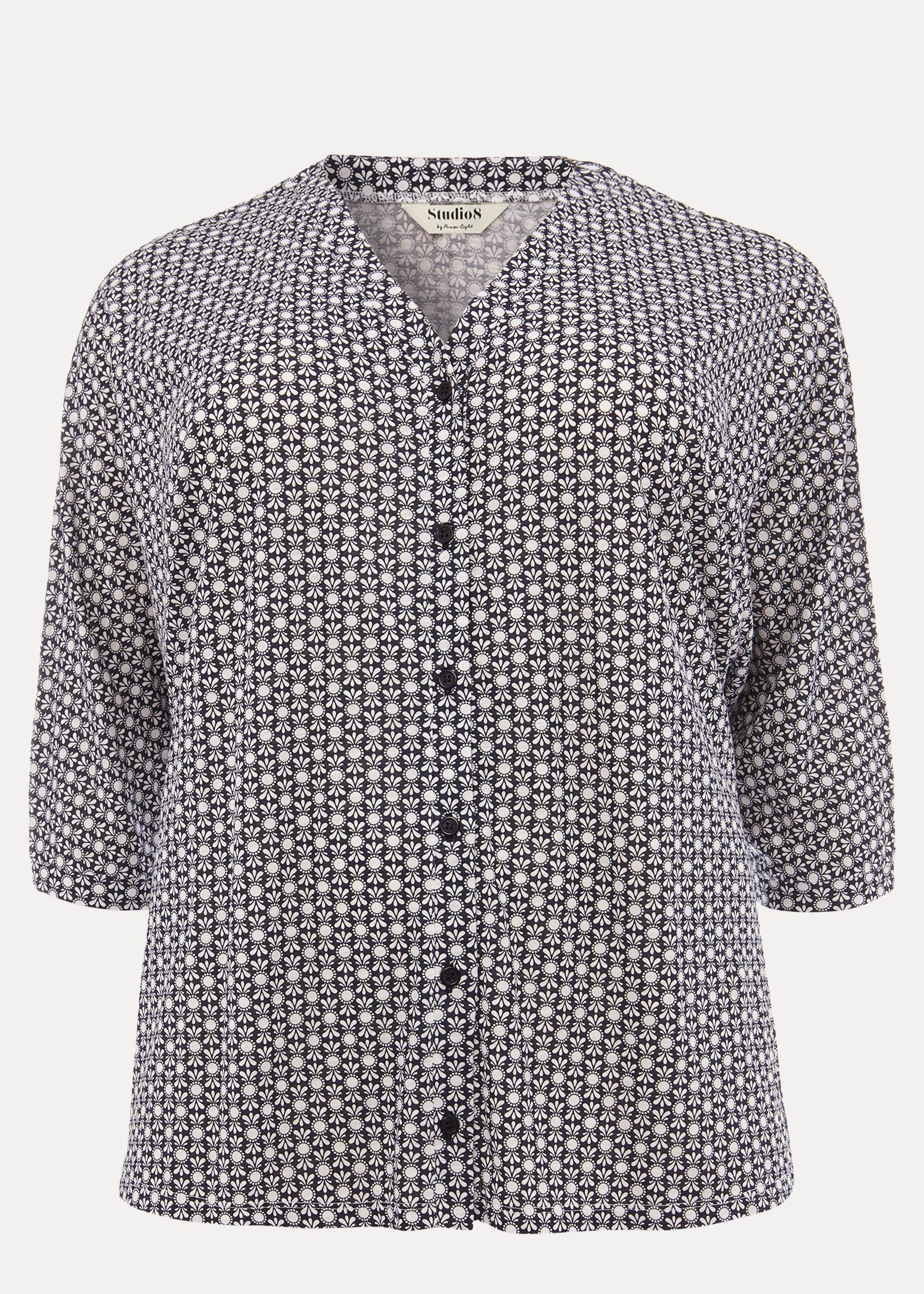 Florentine Button Down Top