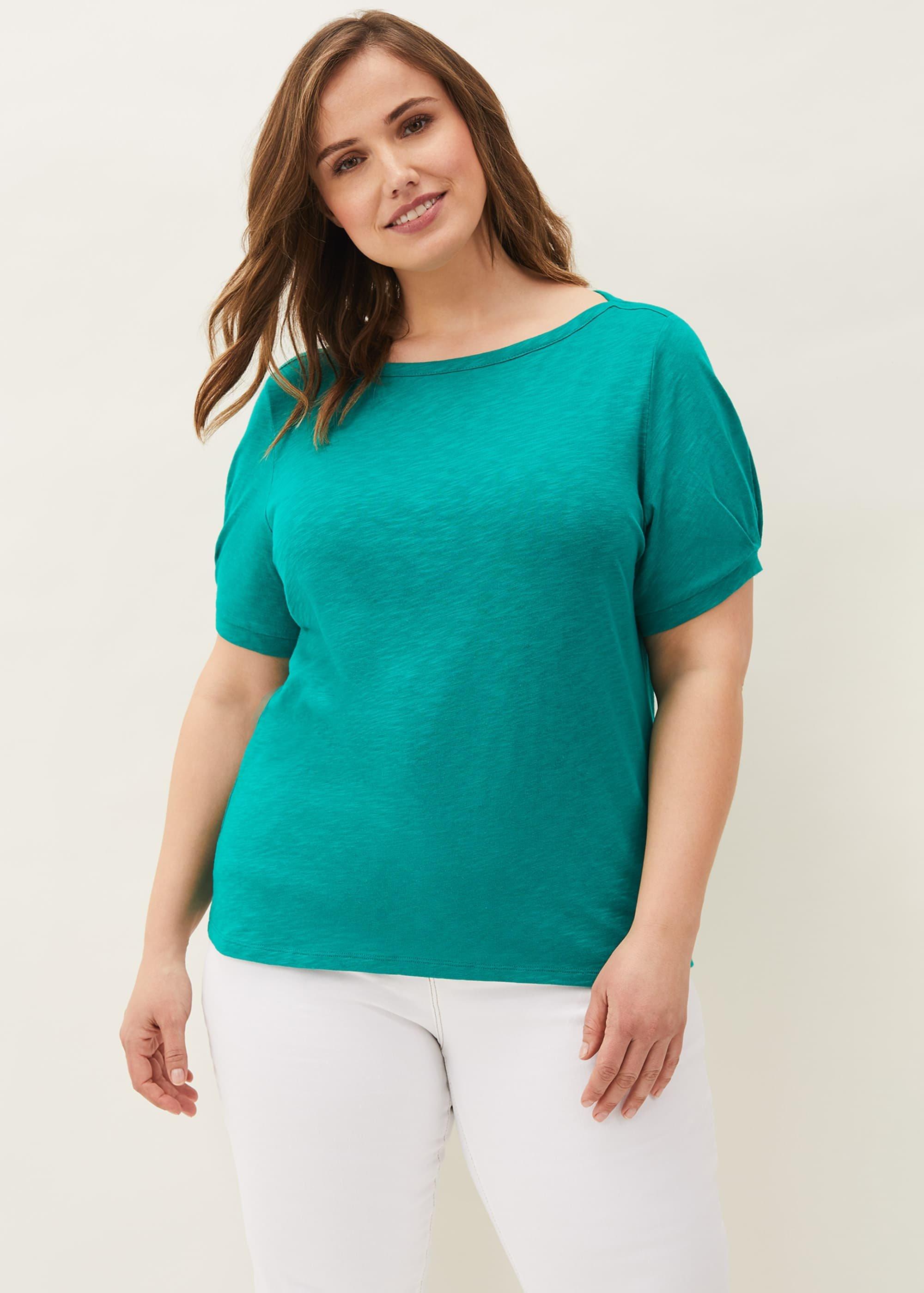Elspeth Pleat Sleeve Top
