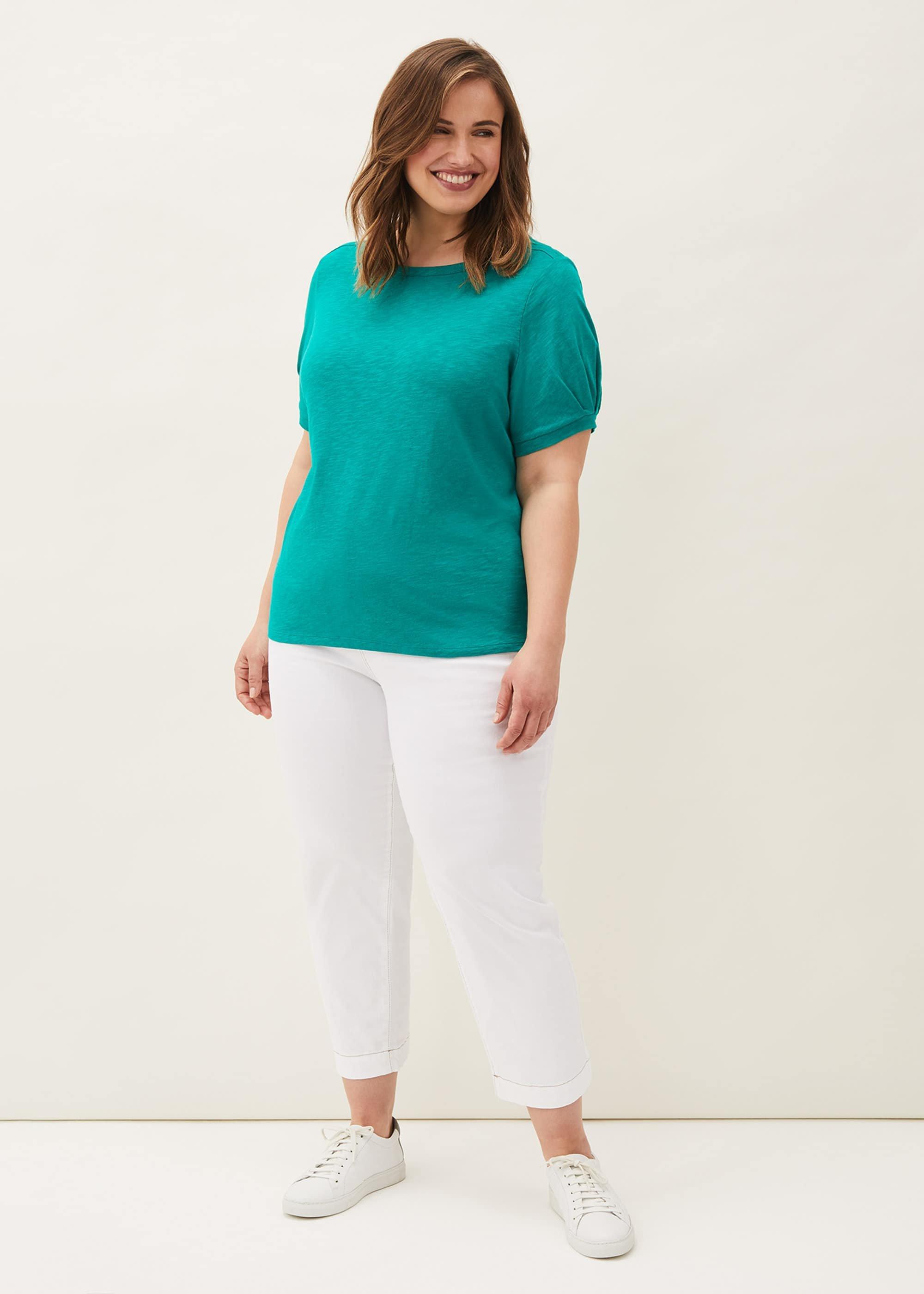 Elspeth Pleat Sleeve Top