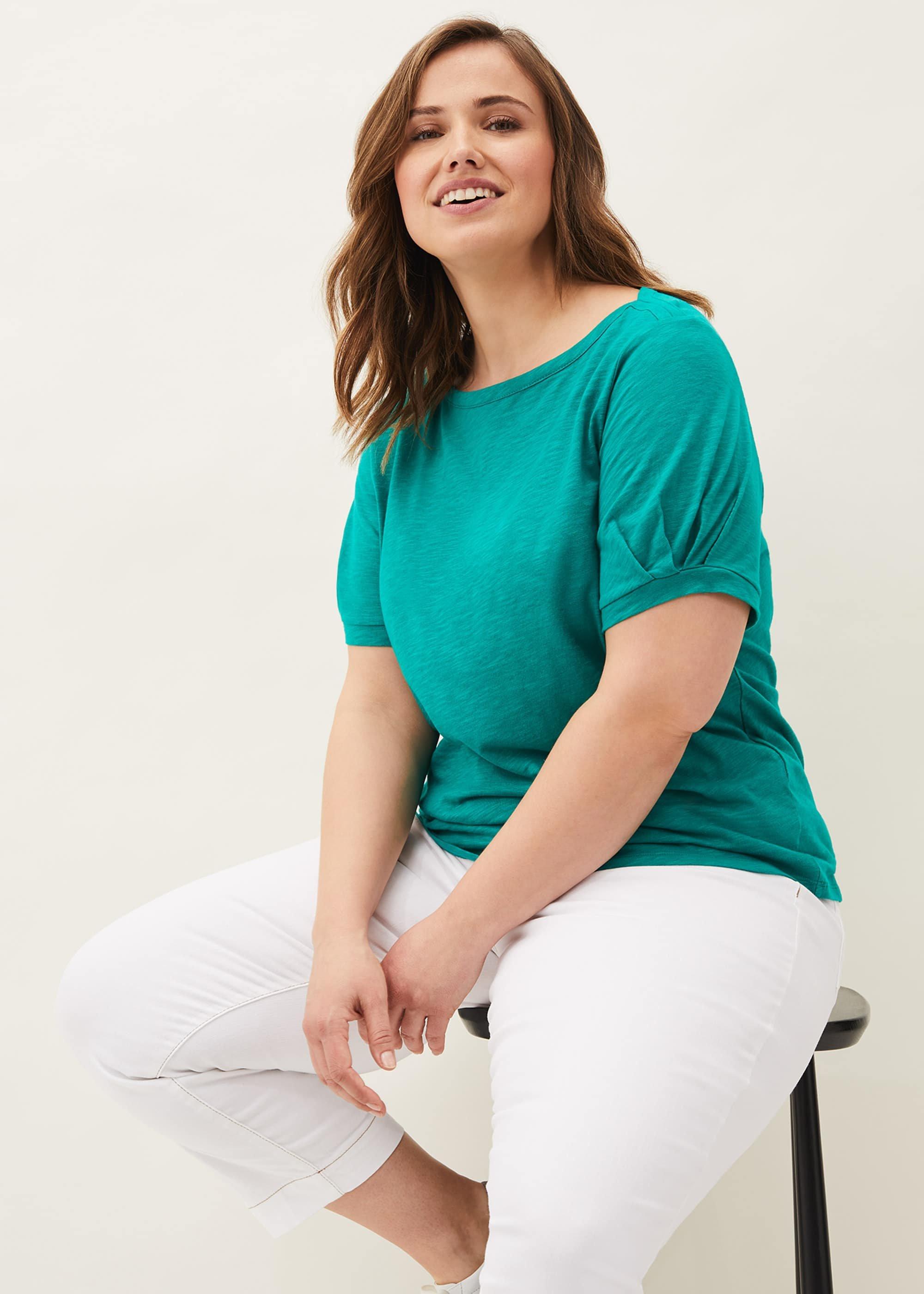 Elspeth Pleat Sleeve Top