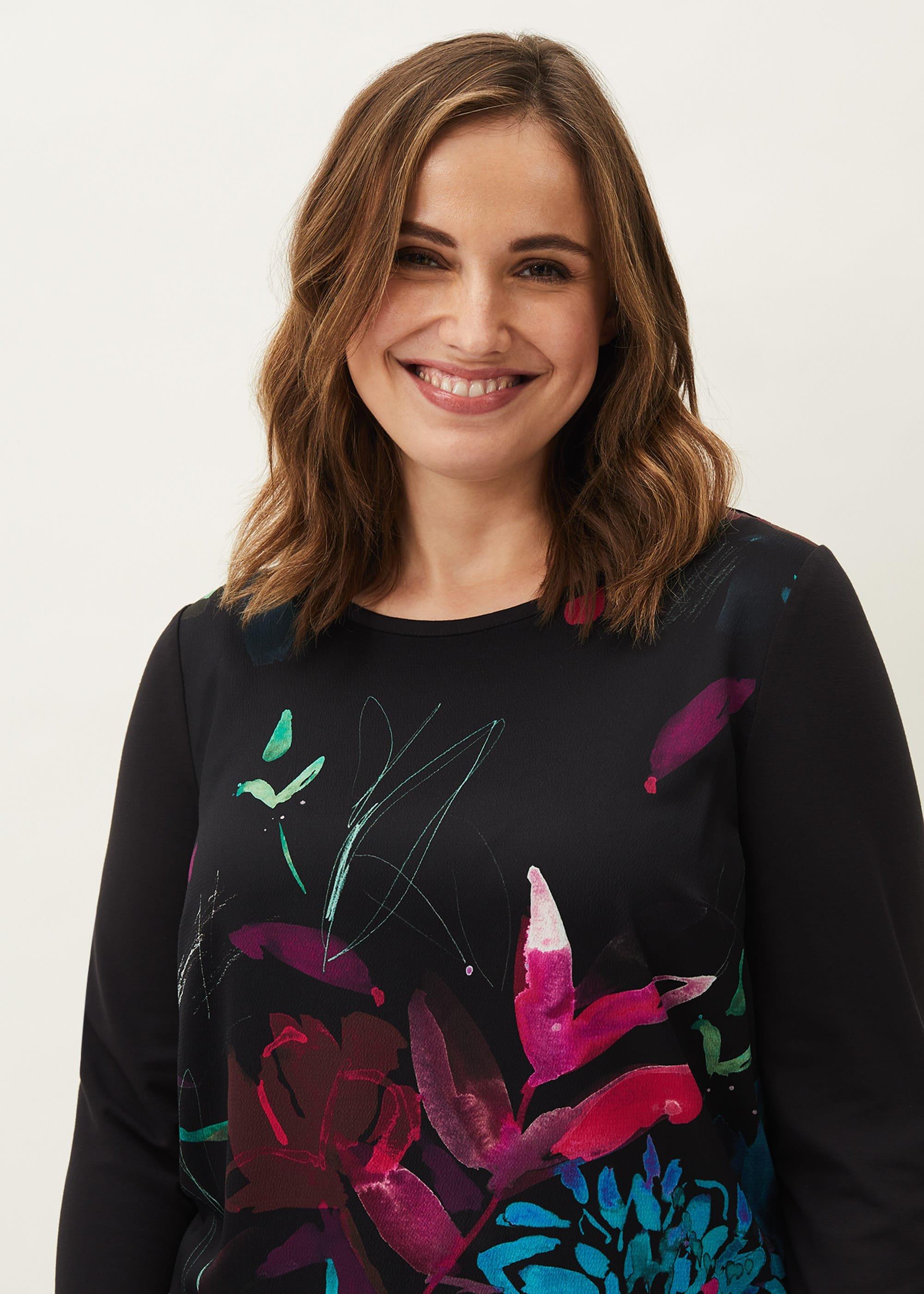 Abi Floral Tunic Top
